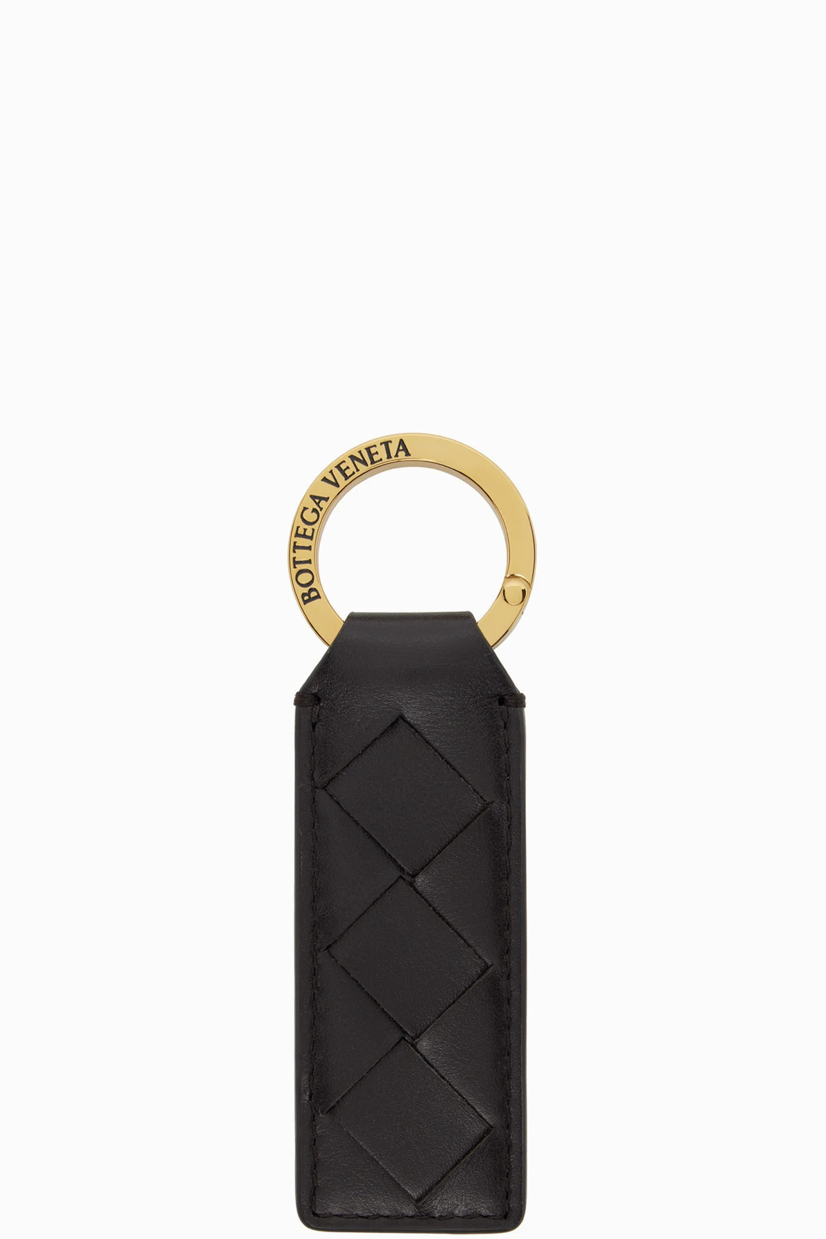 Black Tab Key Ring