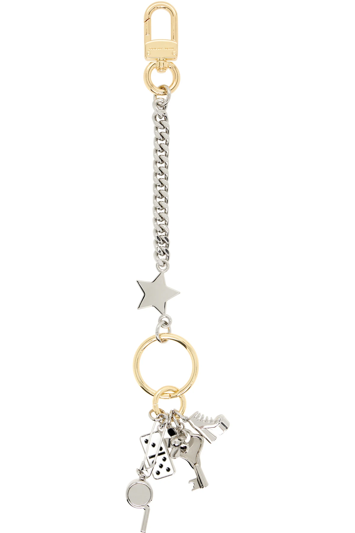 Silver & Gold 'The Cluster Charm' Keychain