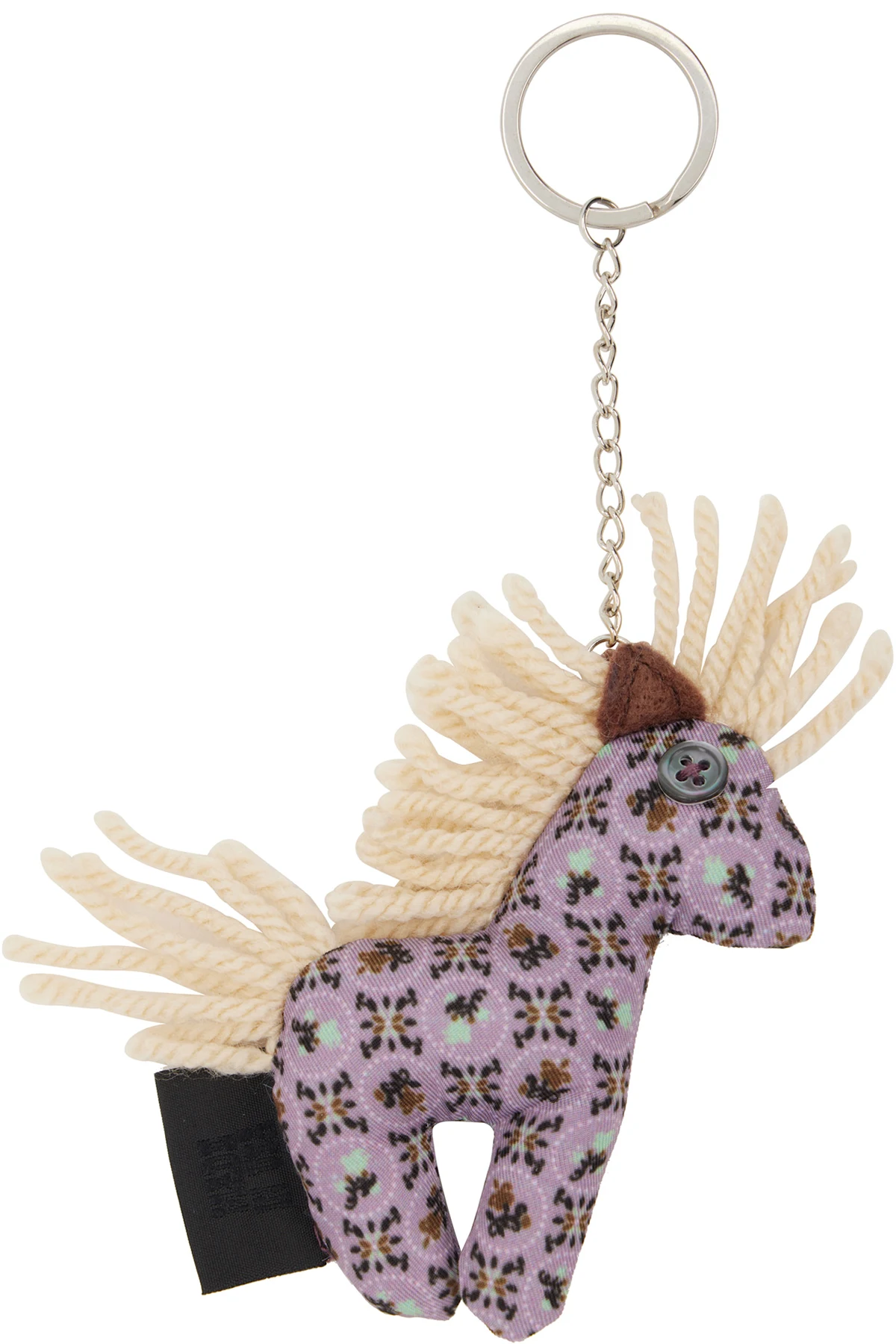 Purple Graphic Keychain