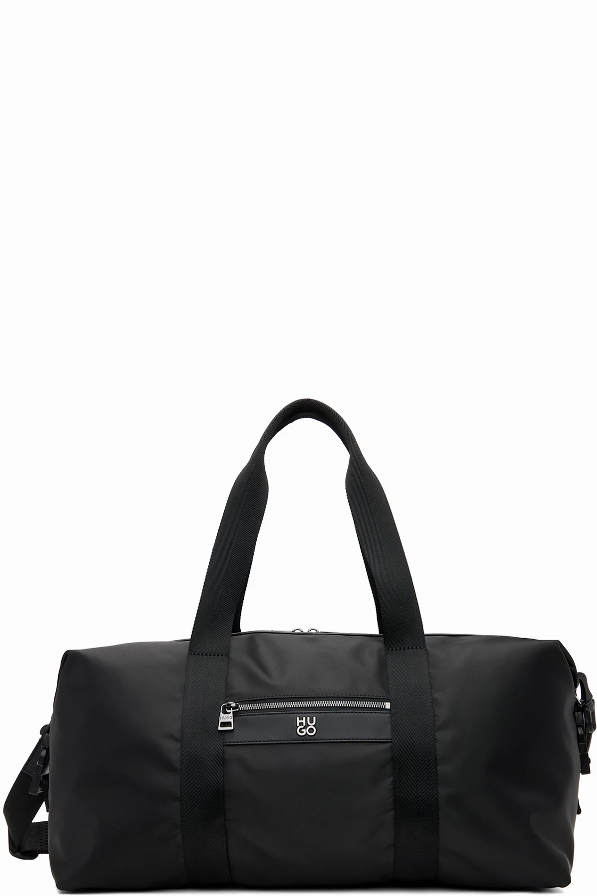 Black Logo Hardware Duffle Bag