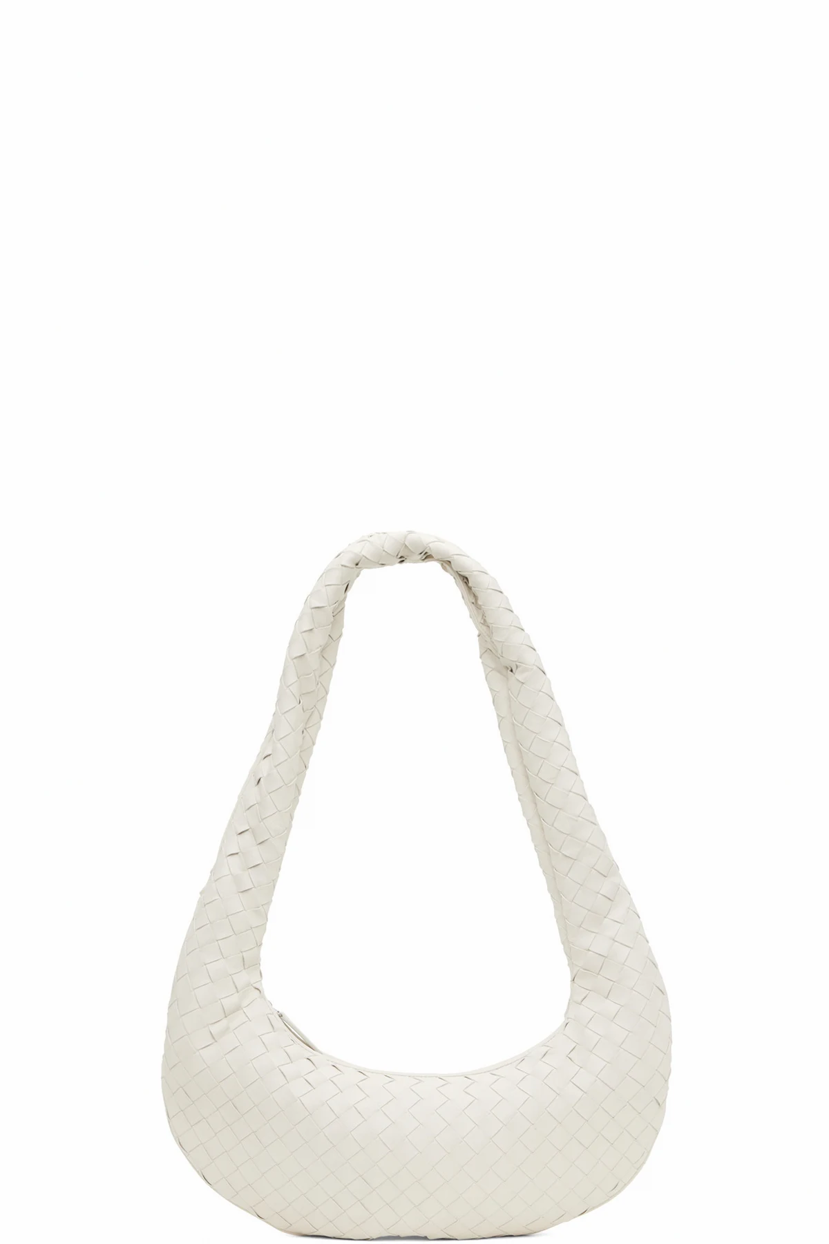White Zip Tote