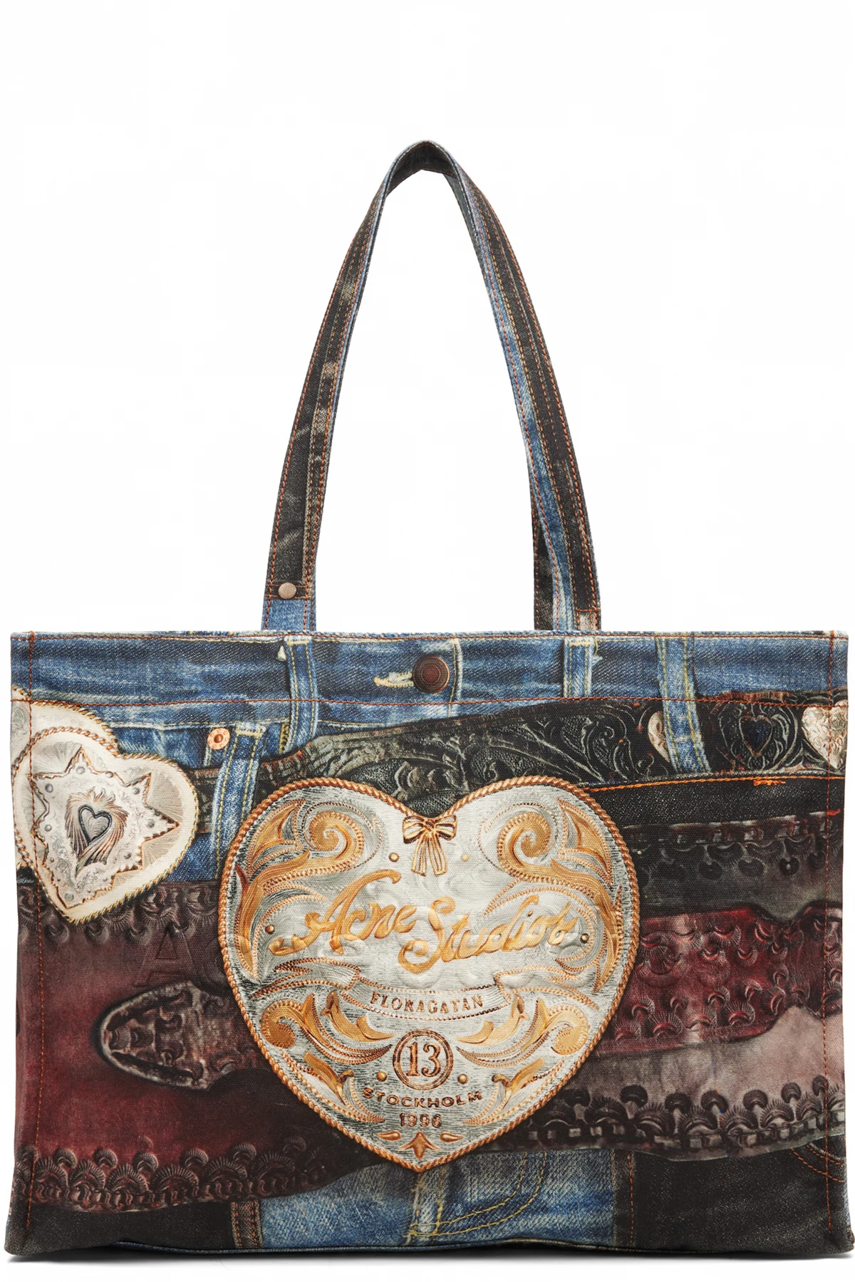 Multicolor Logo Tote