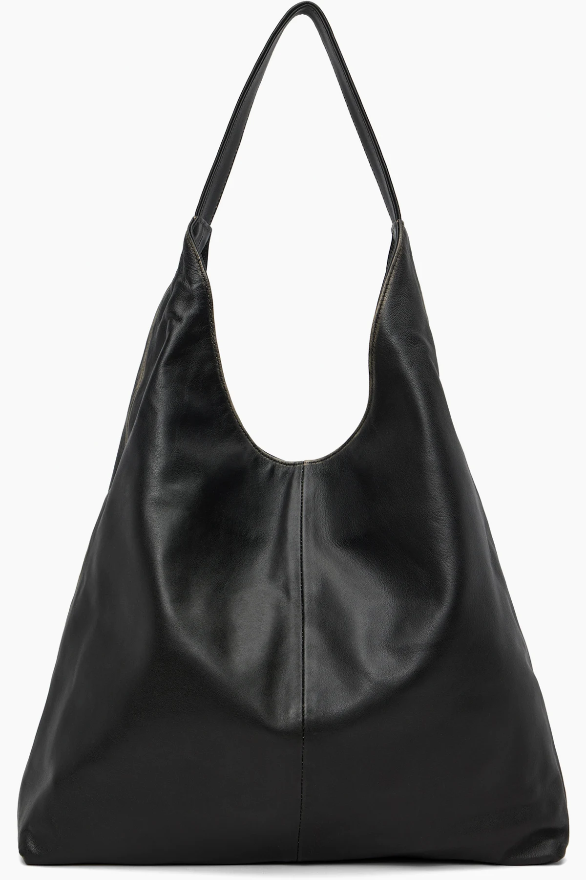 Black Brushed Large Tote