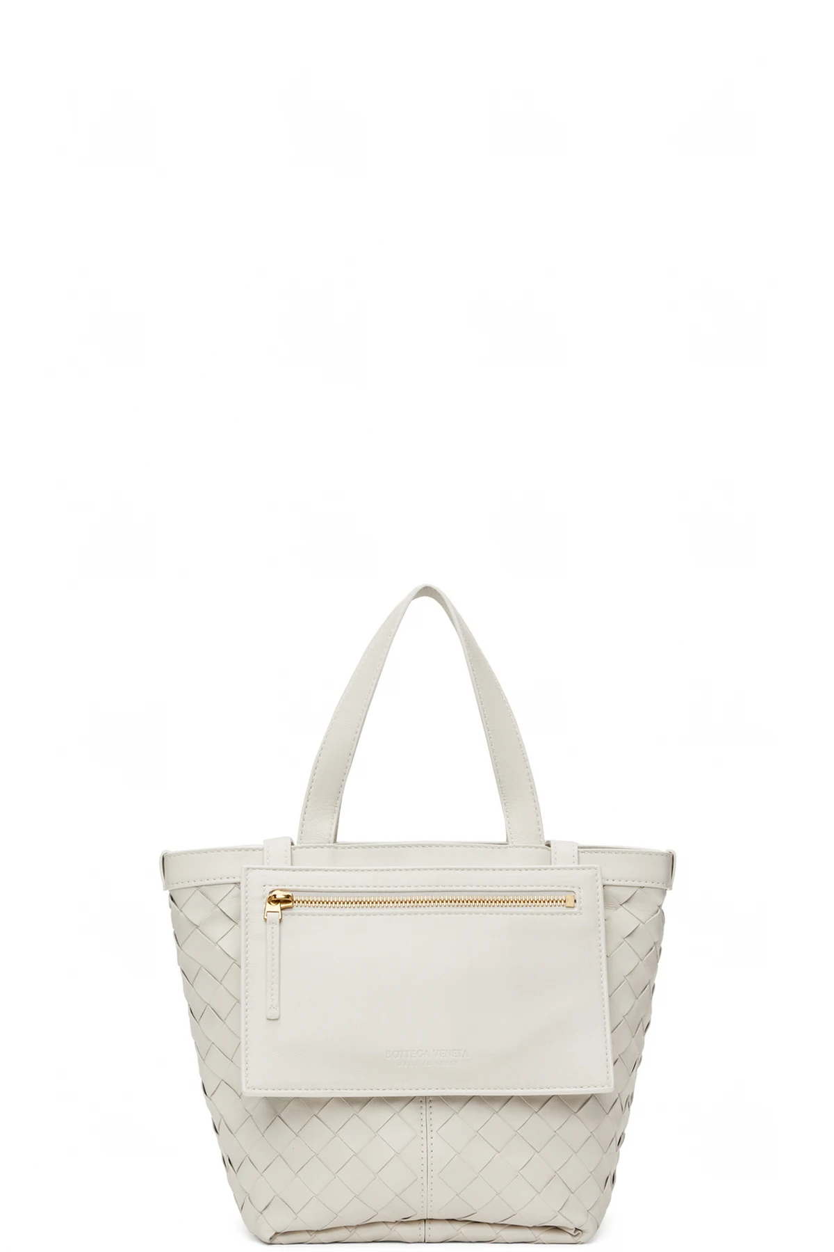 White Small Flip Flap Bag