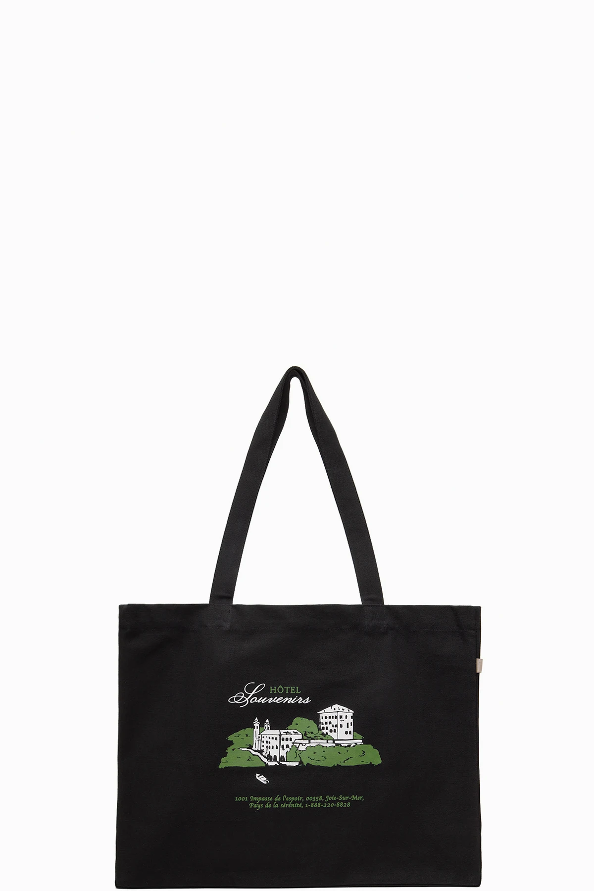 Black JJJJound Edition 'Hôtel Souvenirs' Tote