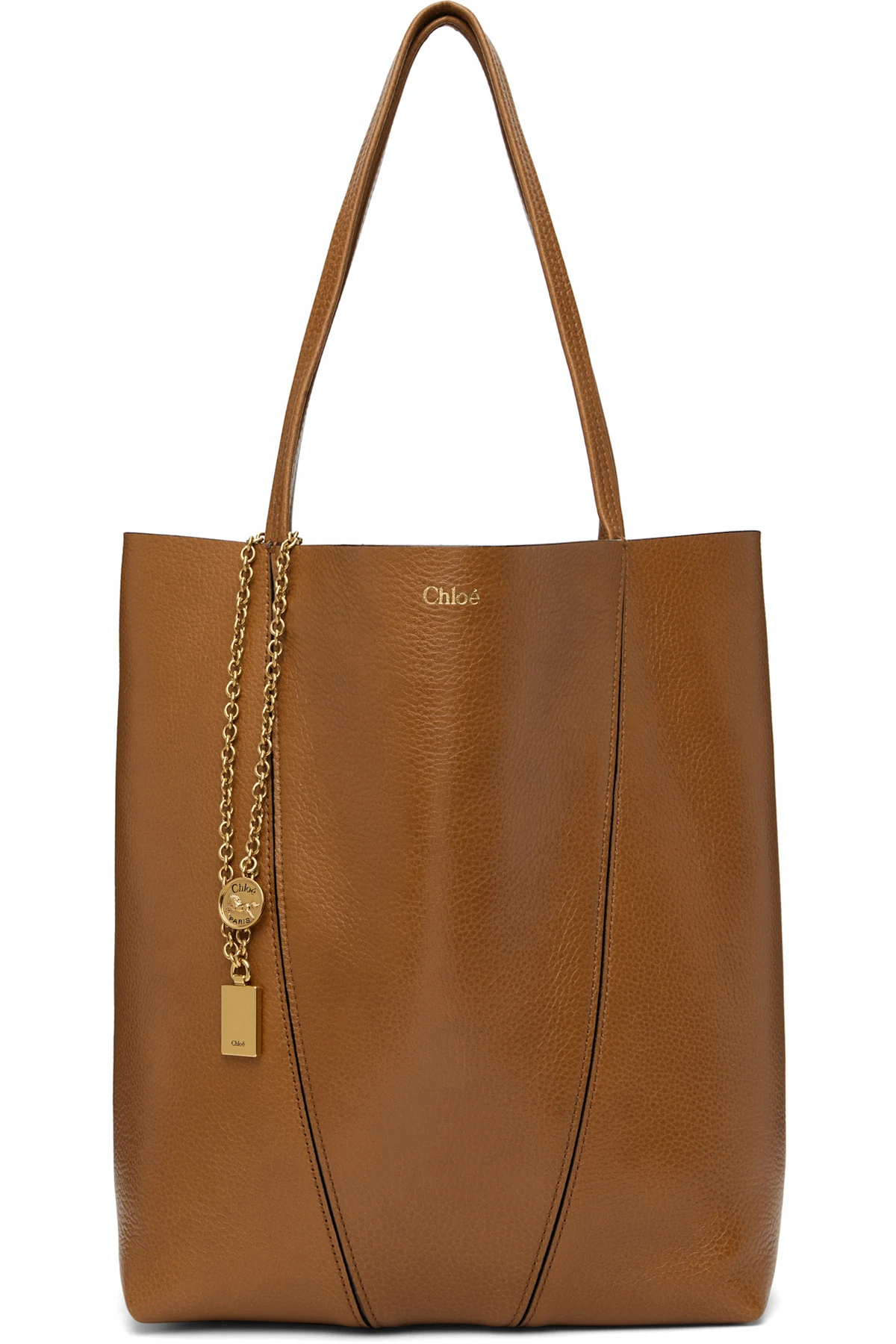 Brown 'Chloé Spin' Tote