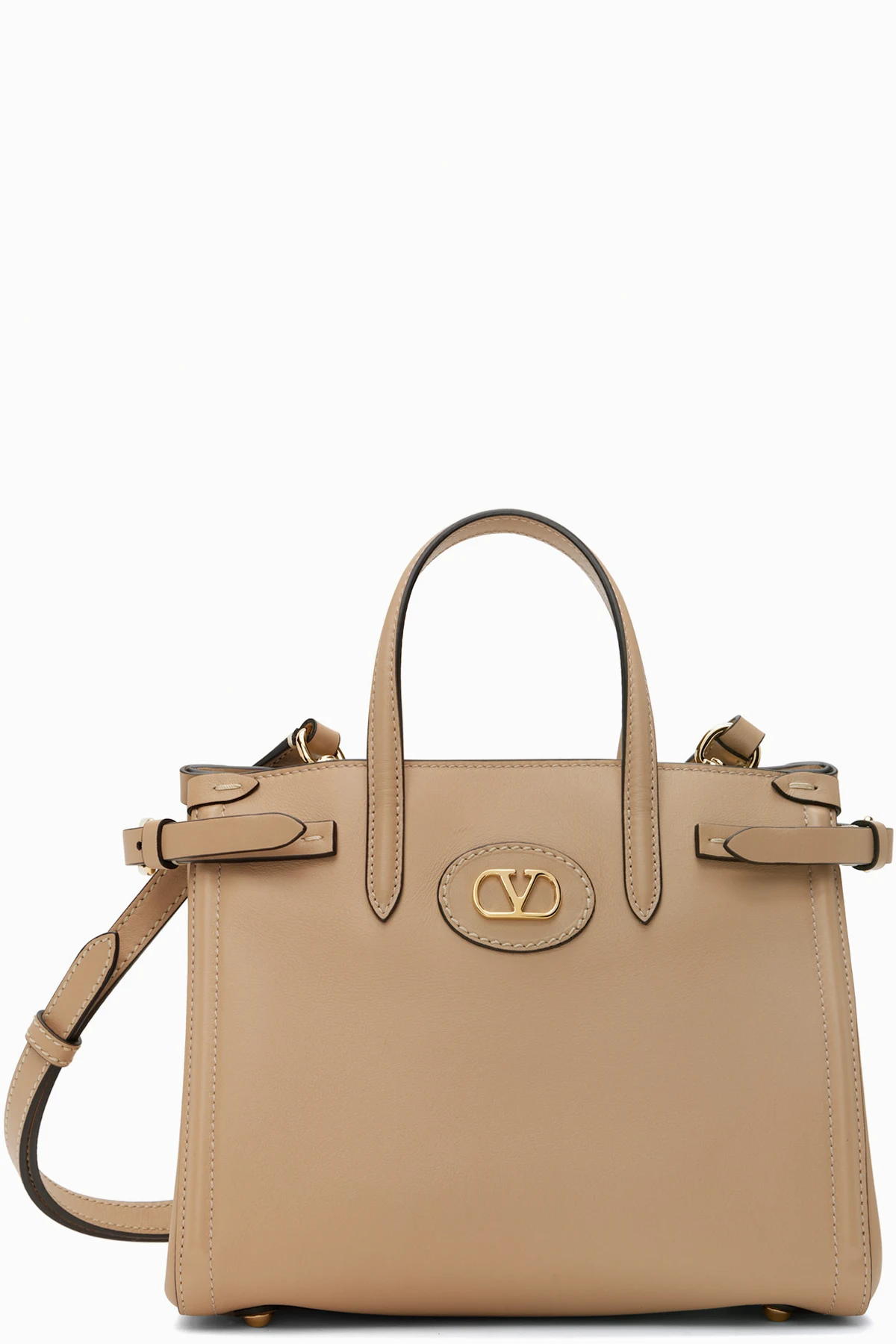 Tan Antibes Small Shopping Tote