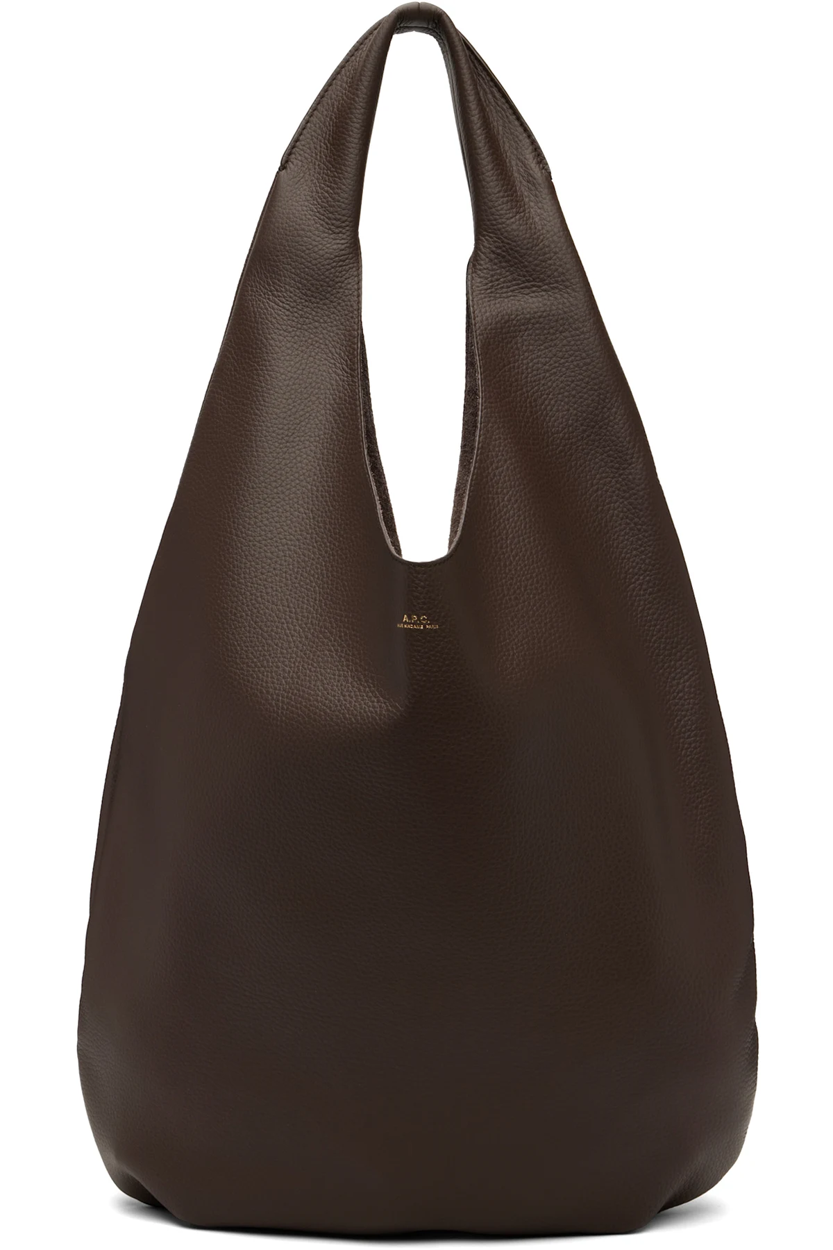 Brown 'Le Neige' Tote