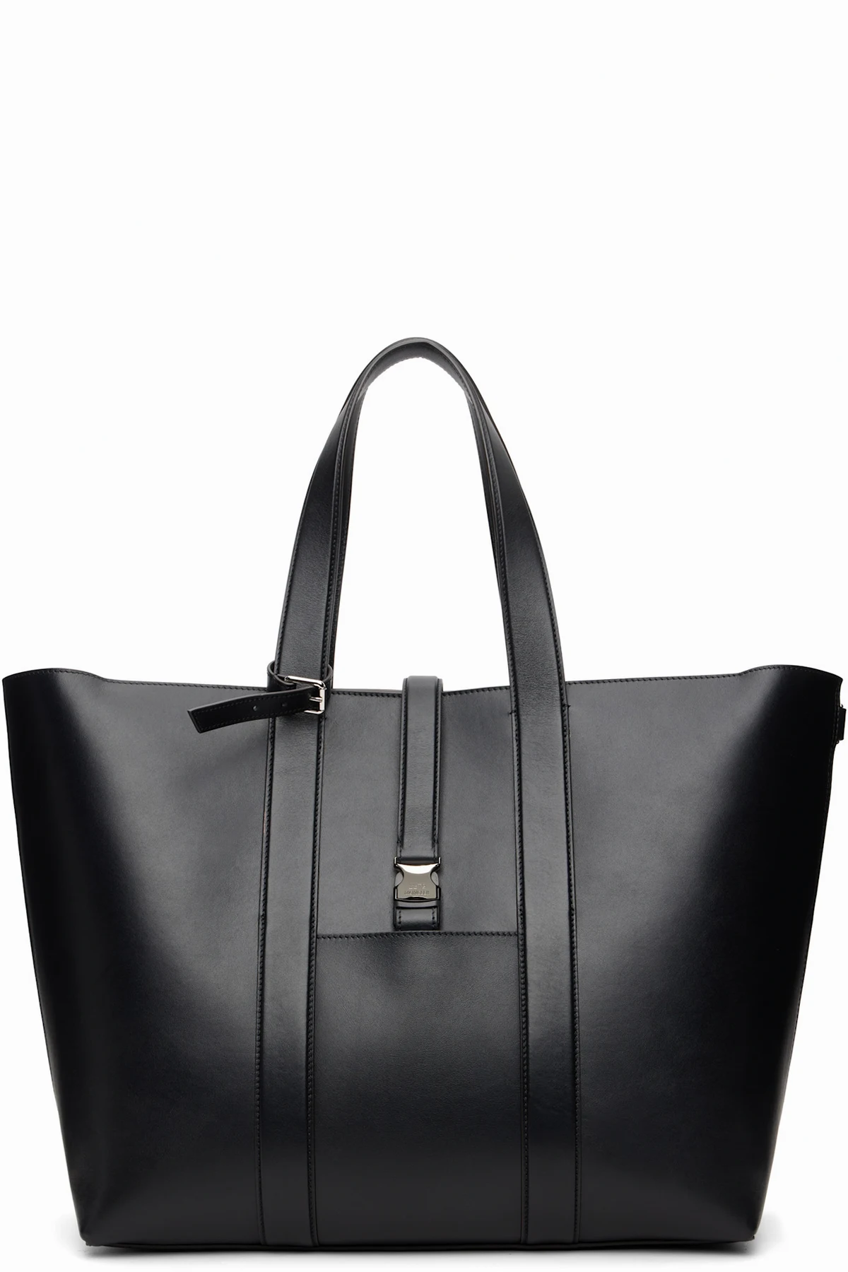 Moncler x EE72 Black EE Leather Tote