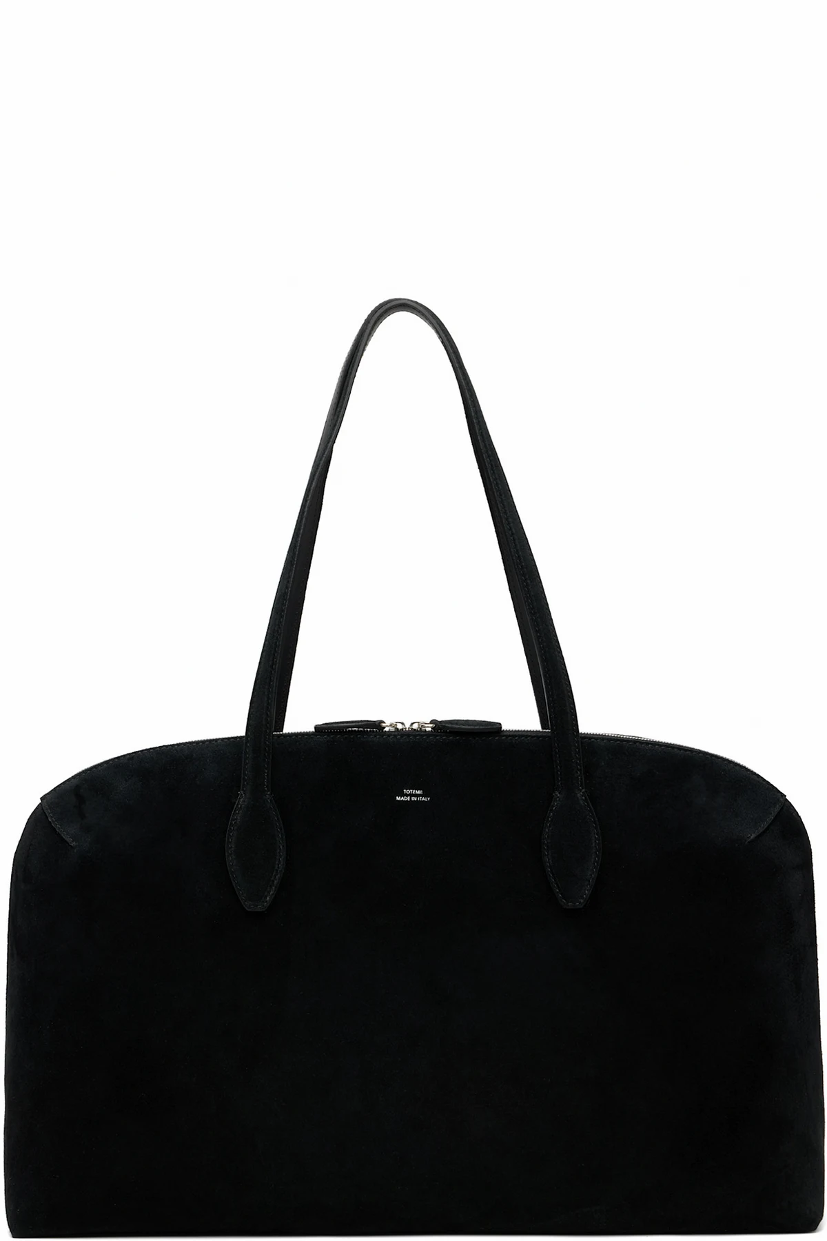 Black Suede Day Tote