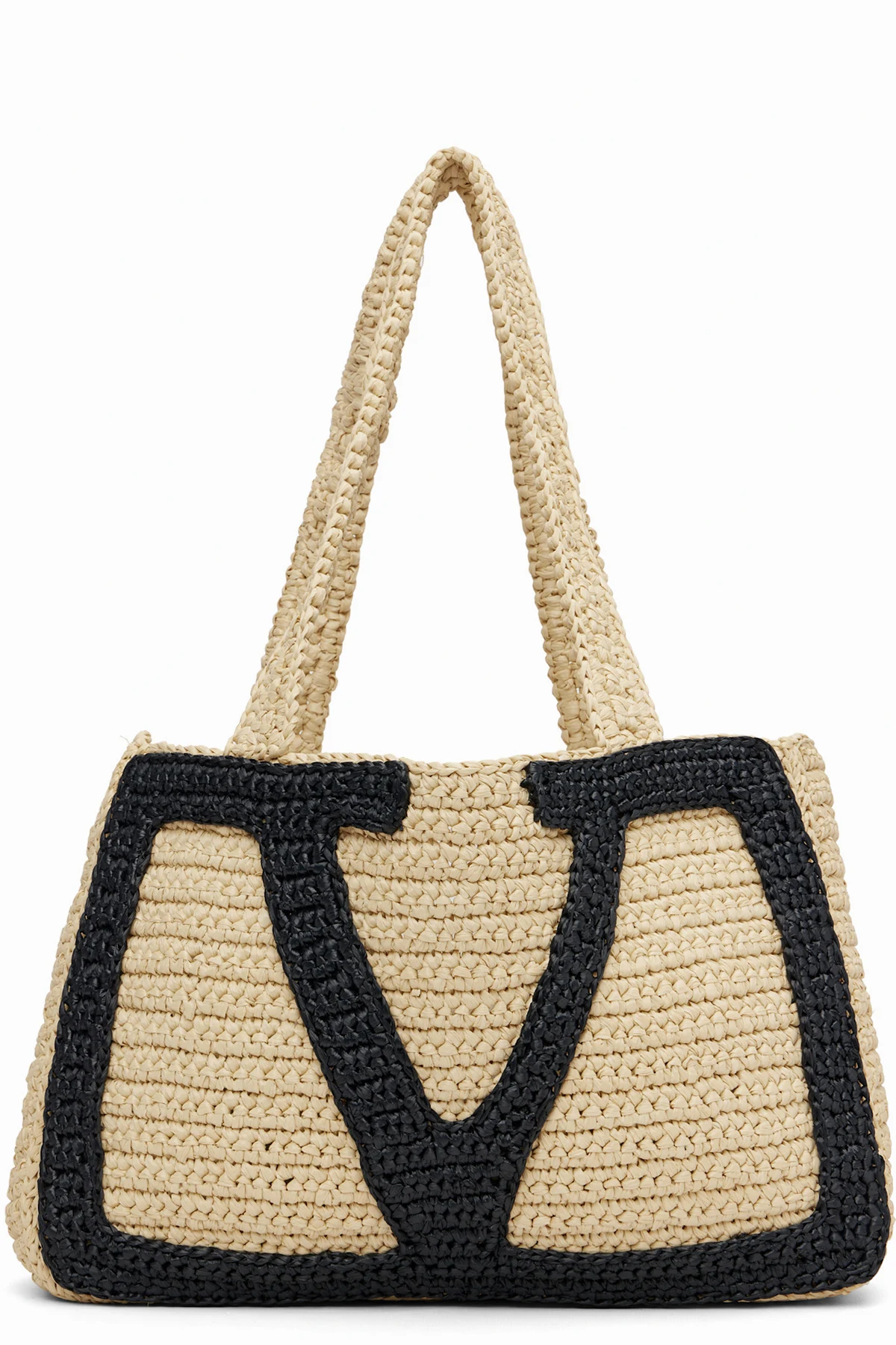 Beige Viva Superstar Medium Shopping Tote
