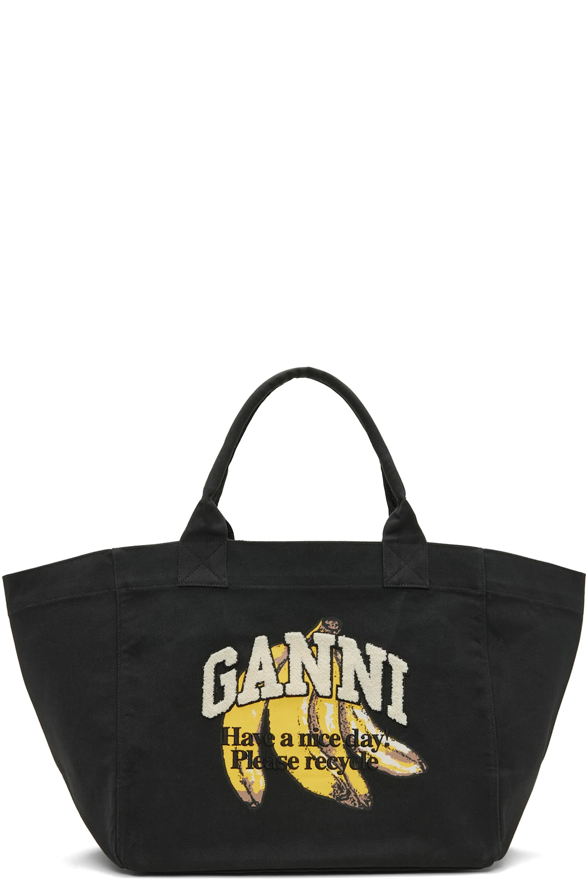 Black Banana XXL Print Tote