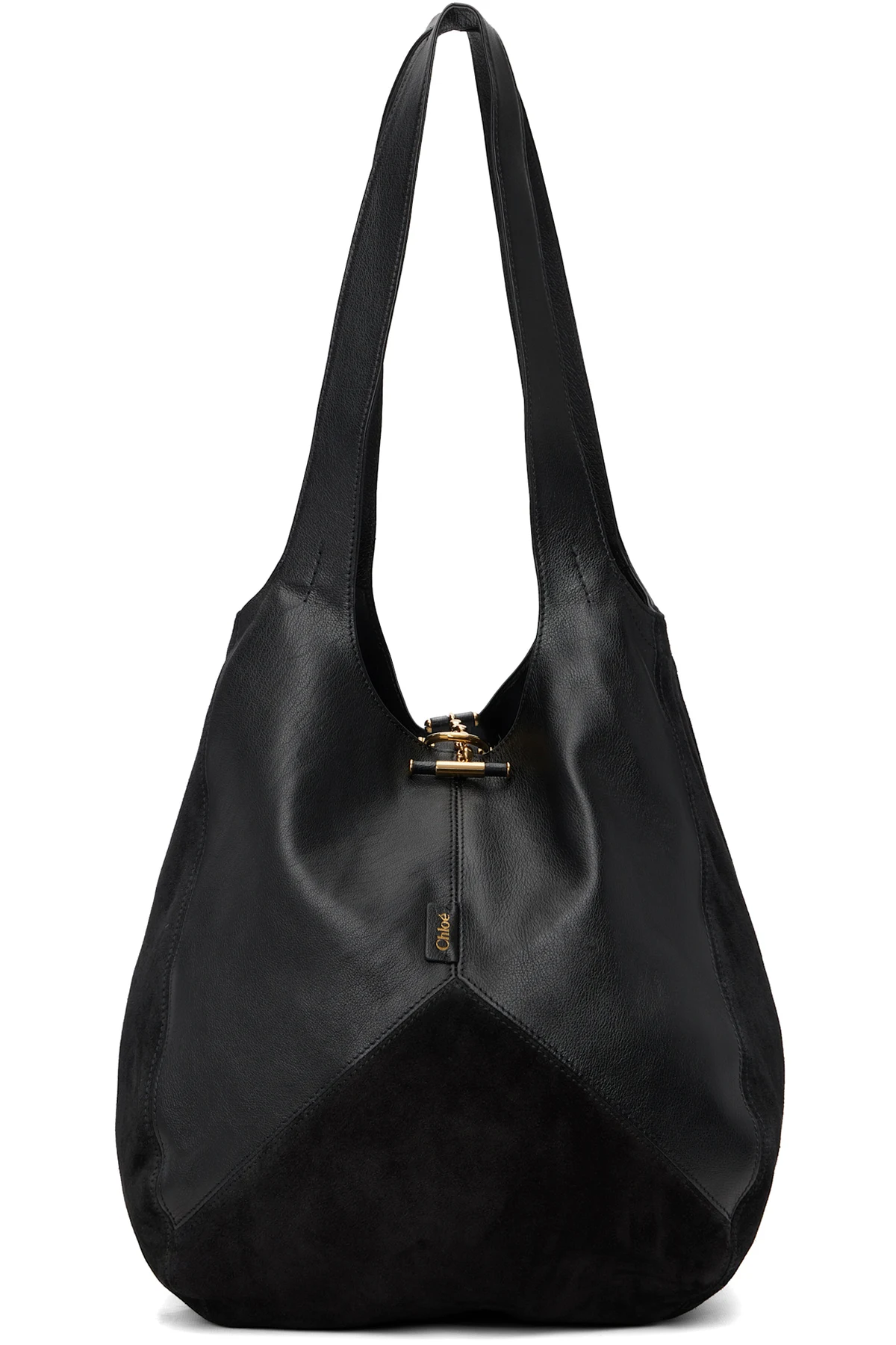 Black 'Chloé' Balloon Tote