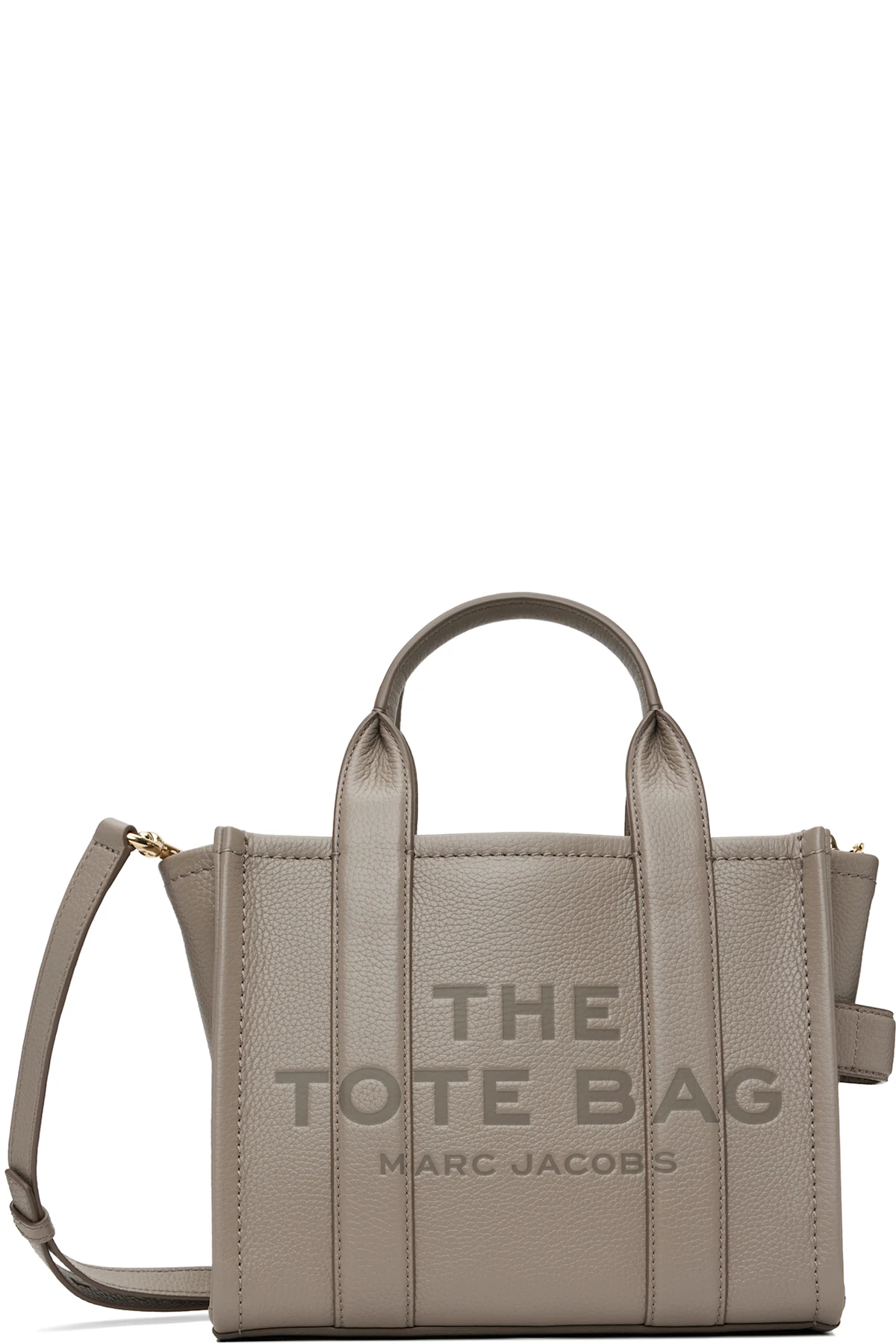 Taupe 'The Leather Small' Tote