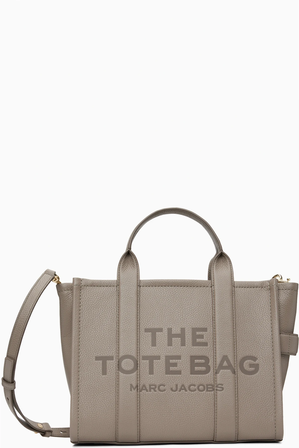 Taupe 'The Leather Medium' Tote