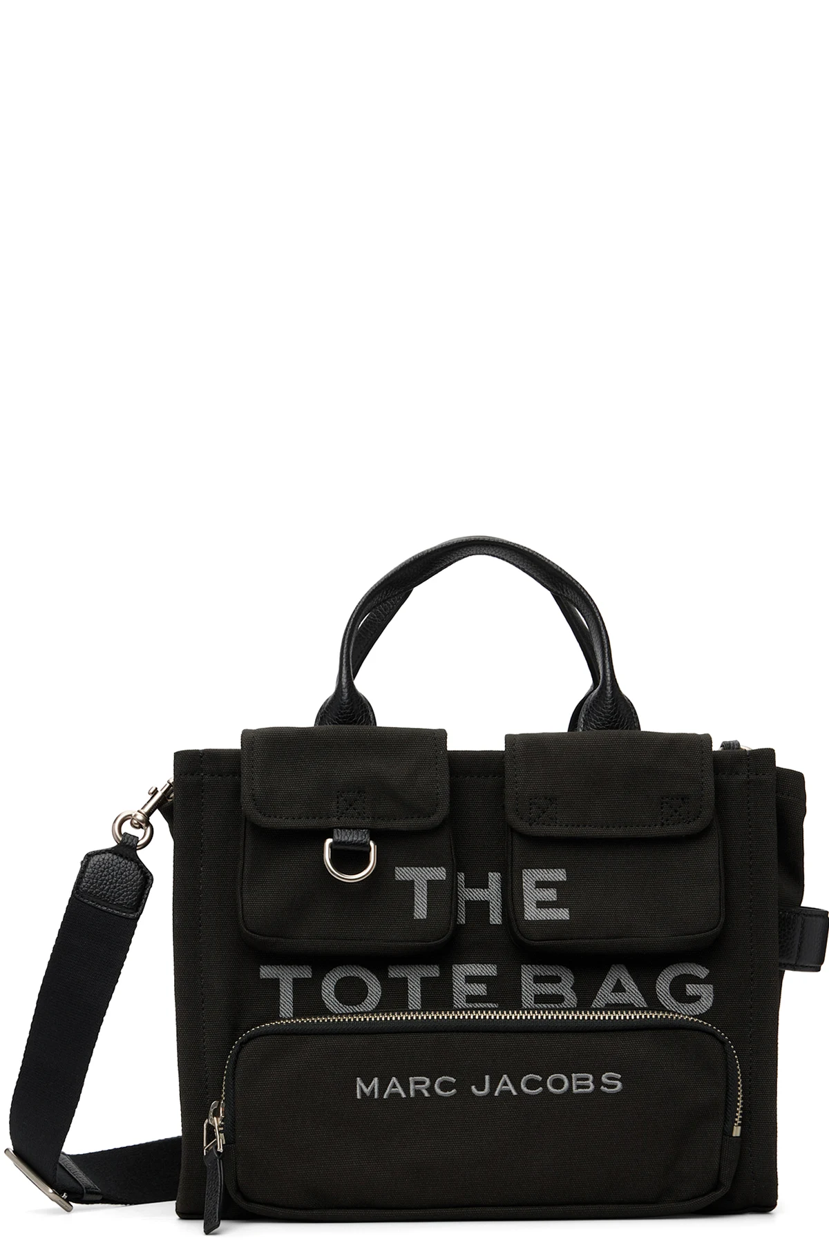 Black 'The Cargo Canvas Medium' Tote