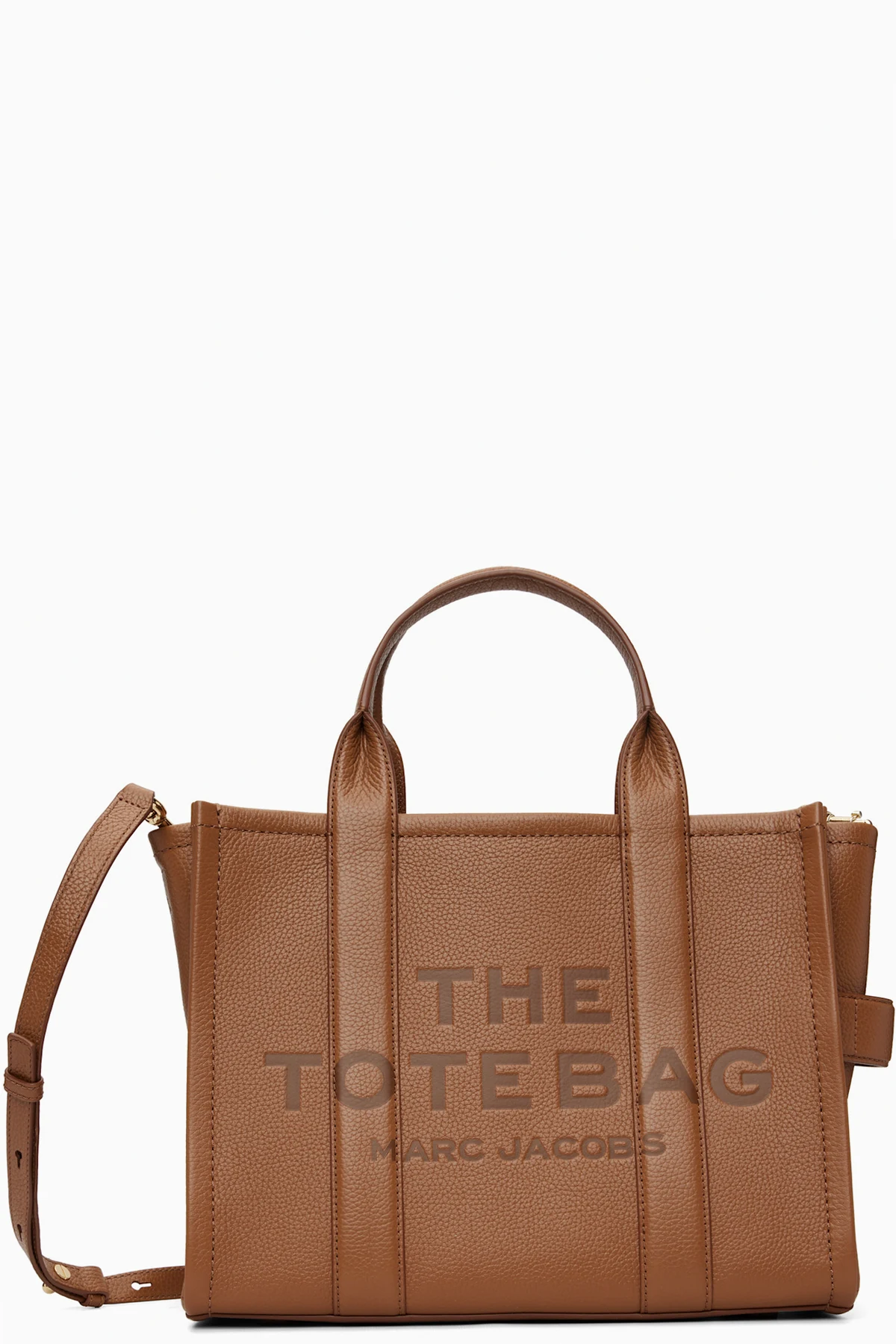 Tan 'The Leather Medium' Tote