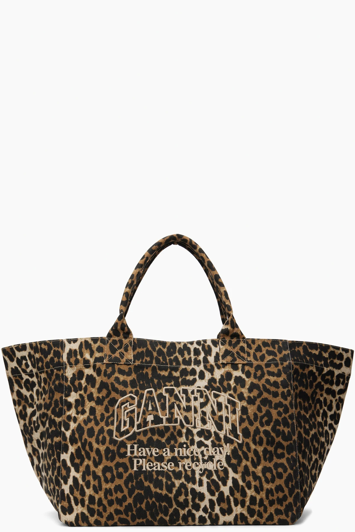 Brown Leopard XXL Tote