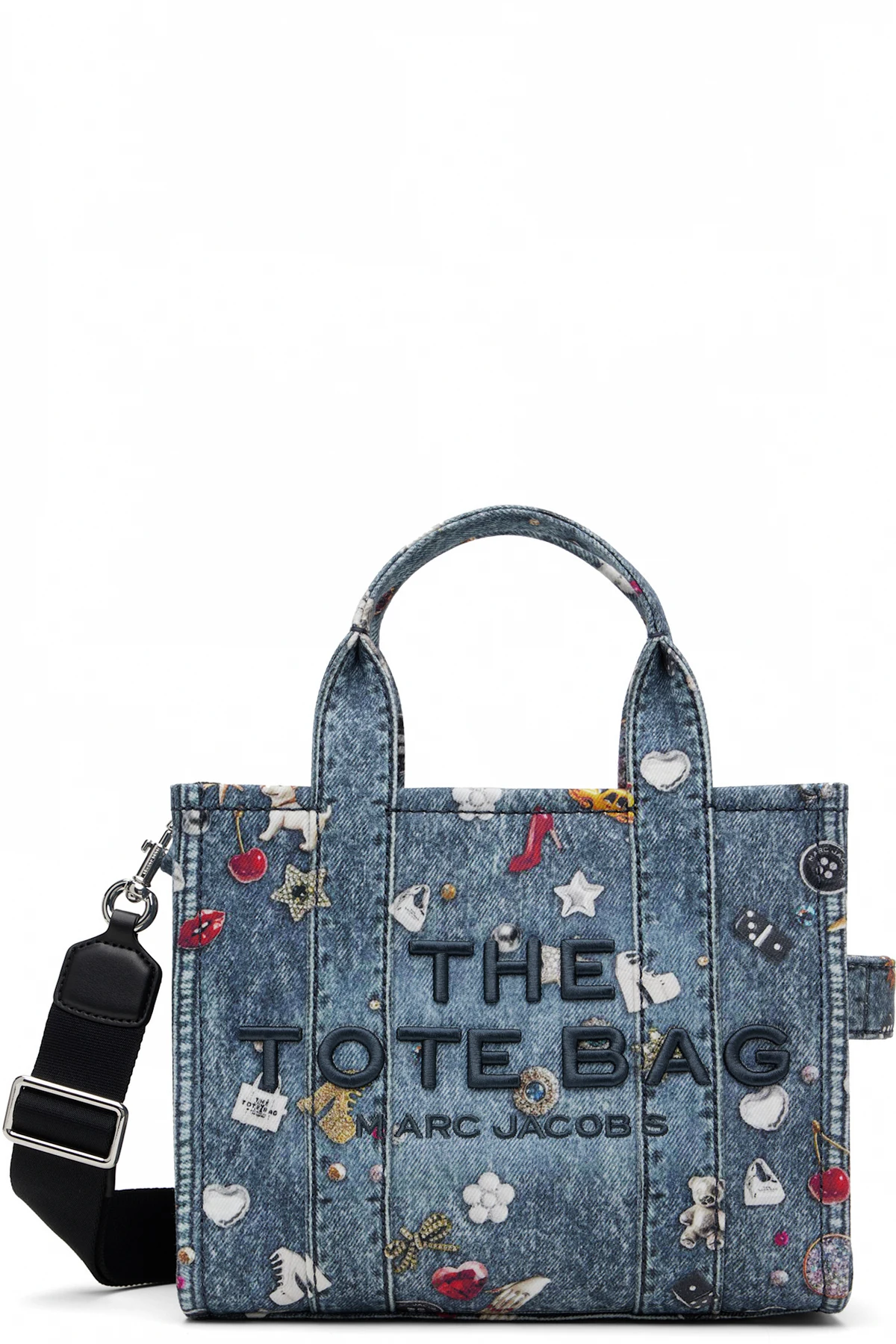 Blue 'The Trompe L'Oeil Trinket Canvas Small' Tote