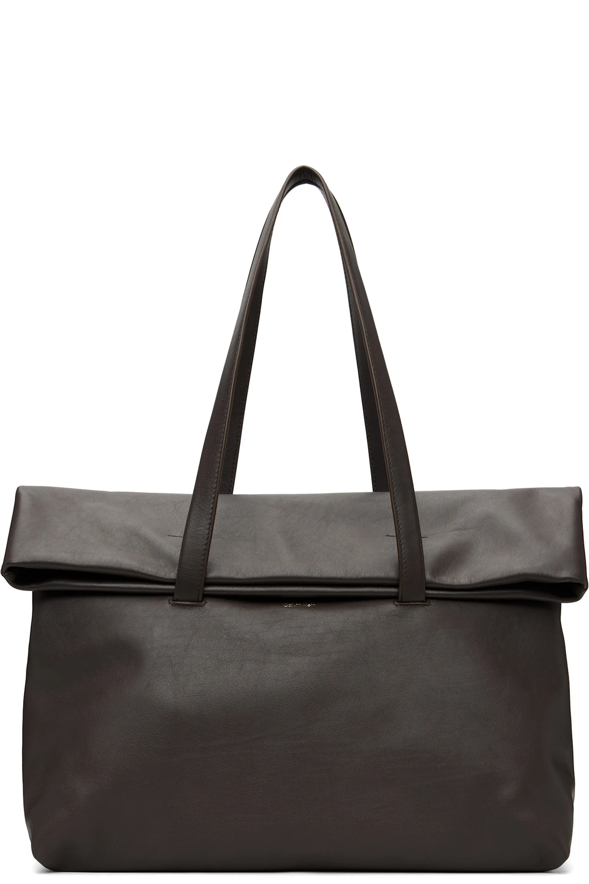 Brown NY City North South Tote