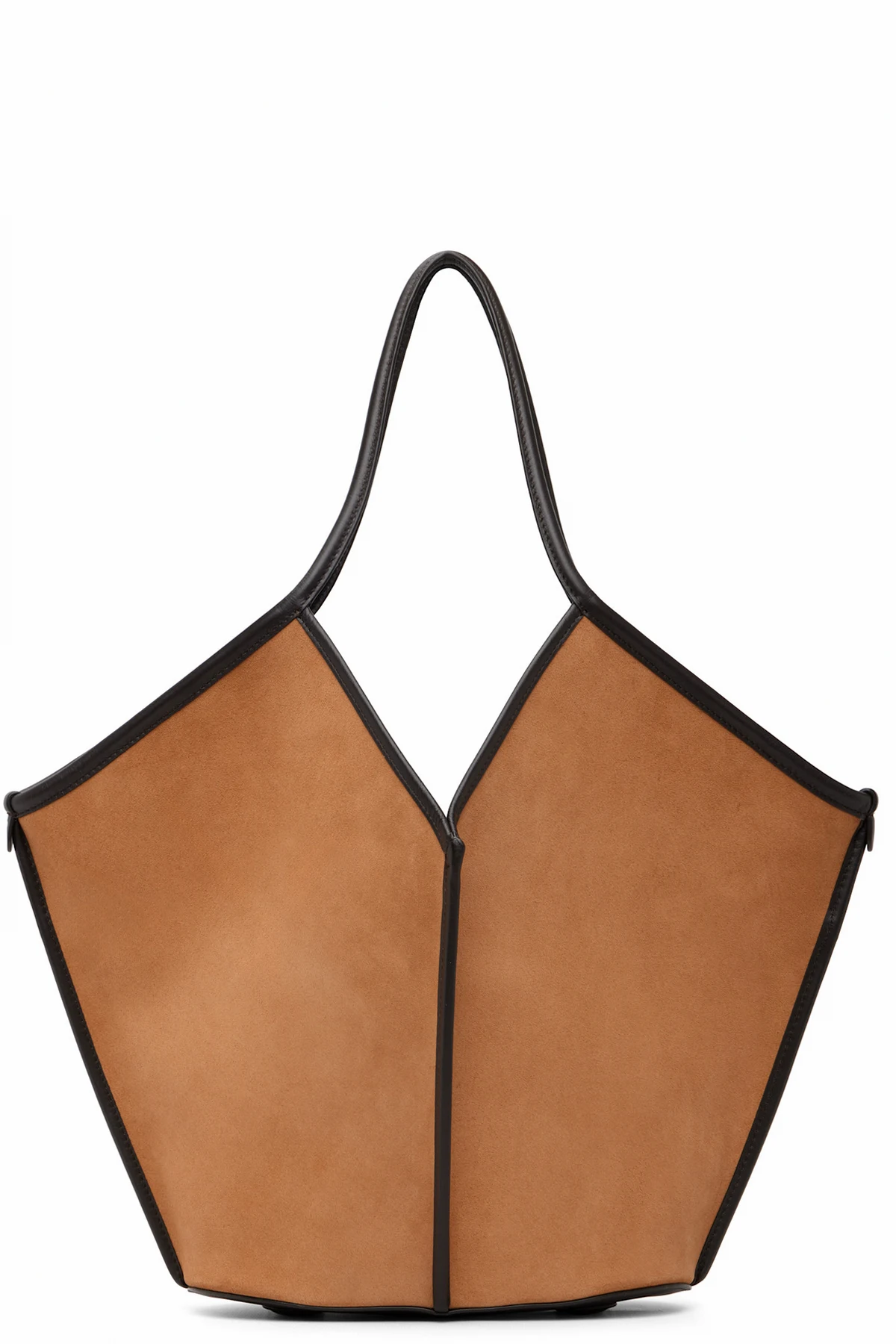 Tan Calella Suede Tote