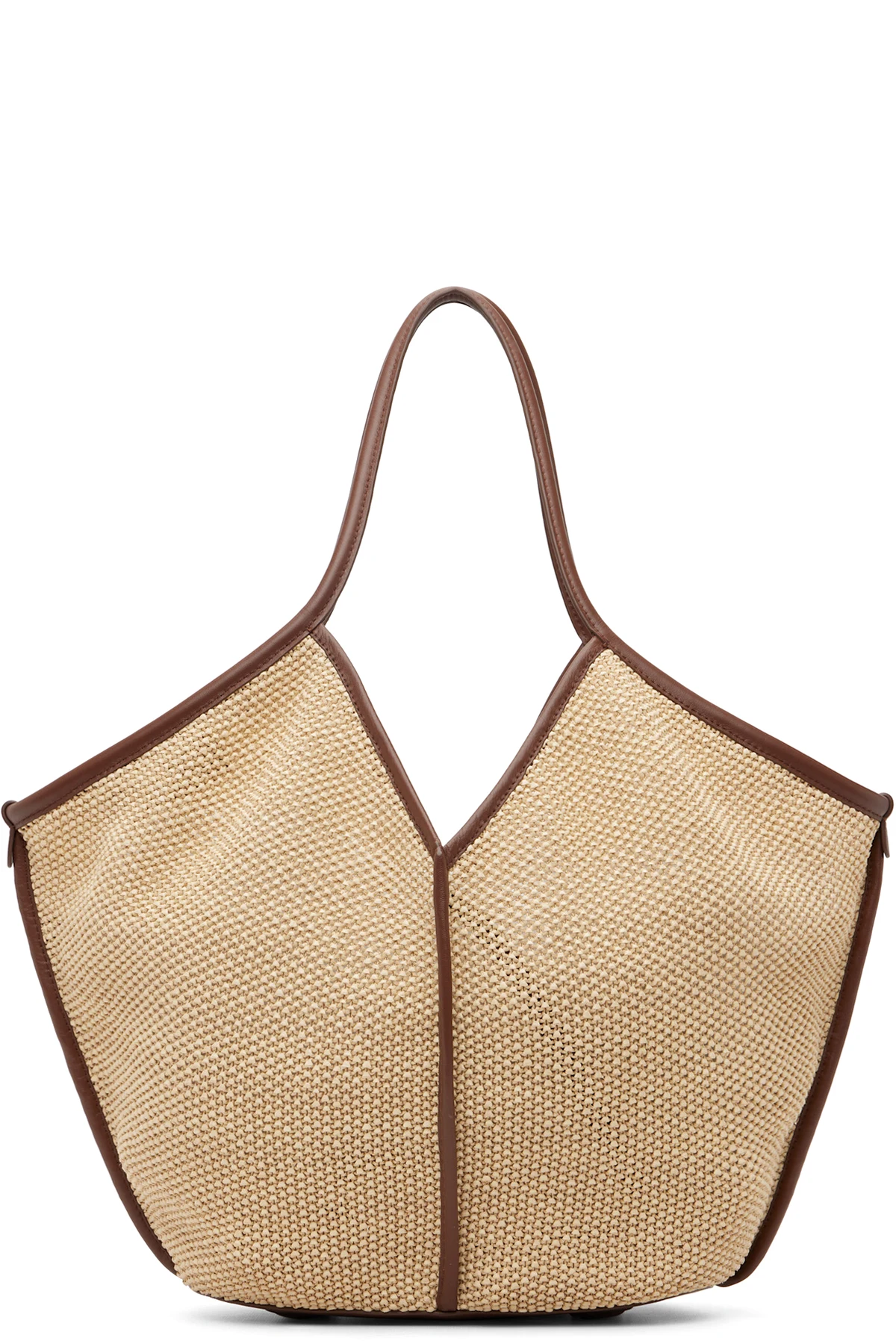 Beige Calella Soft Raffia Tote