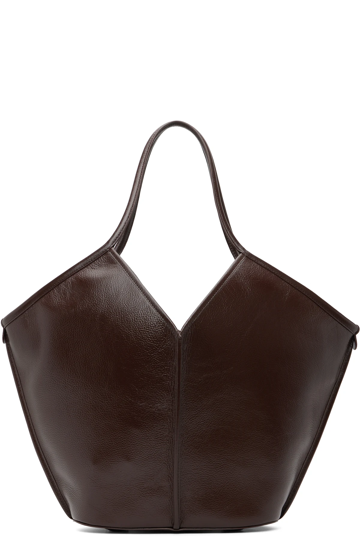 Brown Calella Distressed Tote