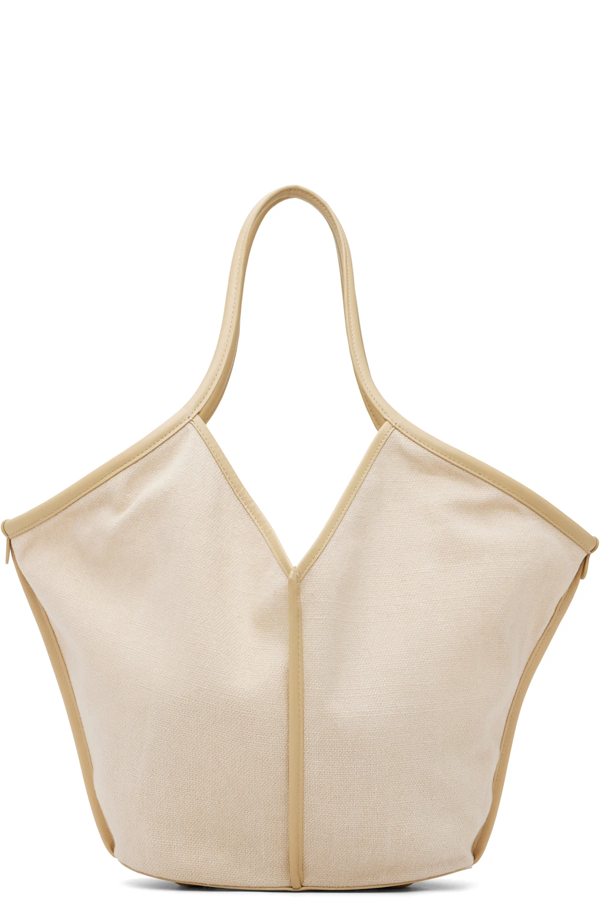 Beige Calella Soft Linen Tote