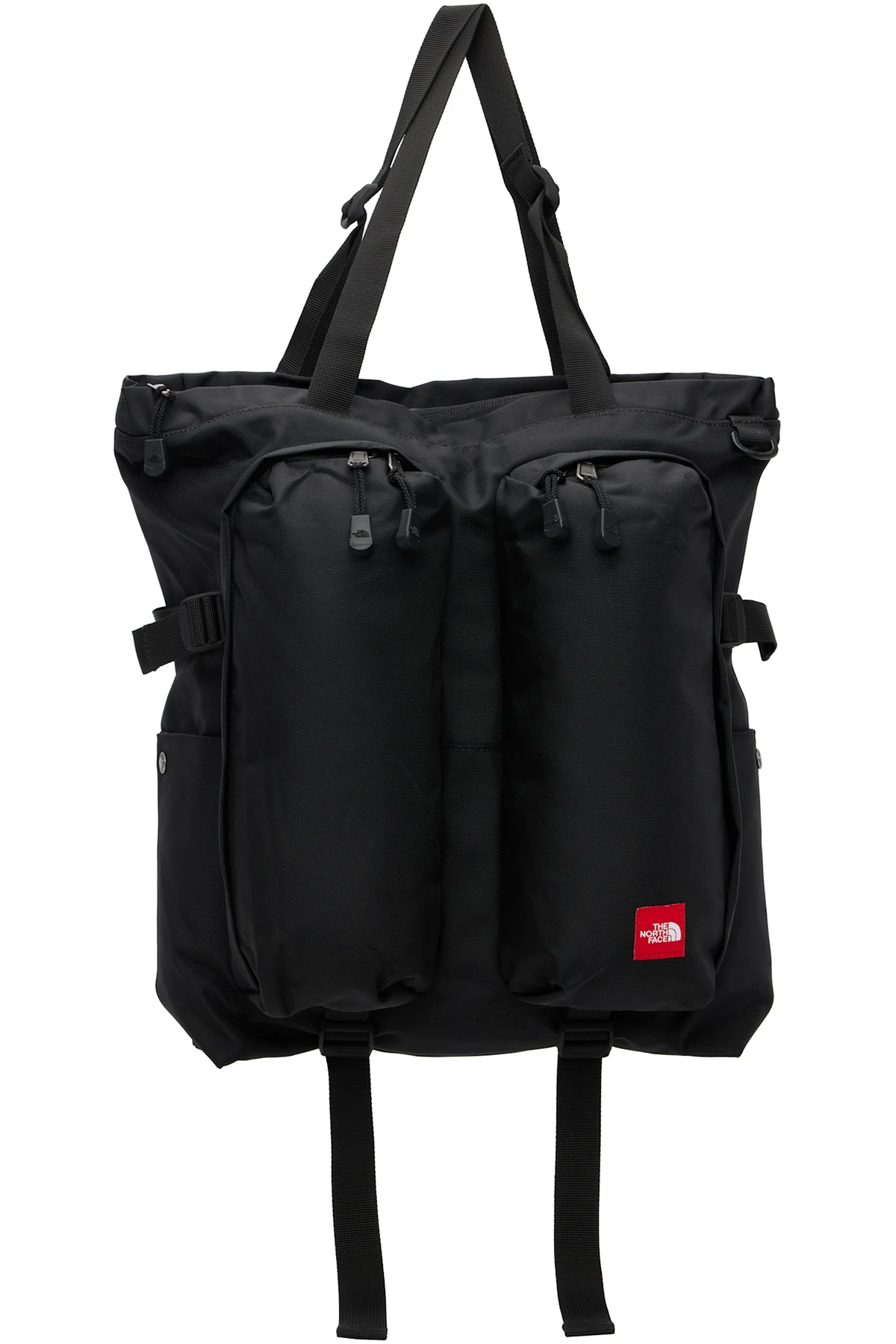 Black TNF Red Box Tote