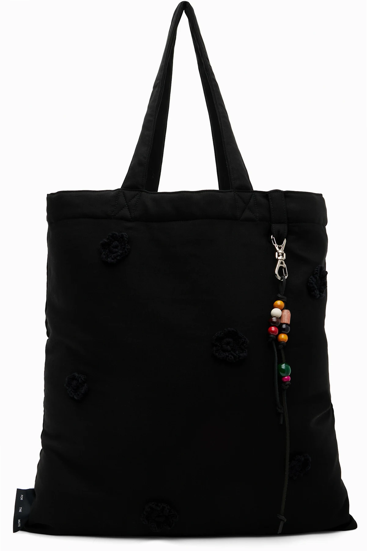 Black Drape Daisy Tote