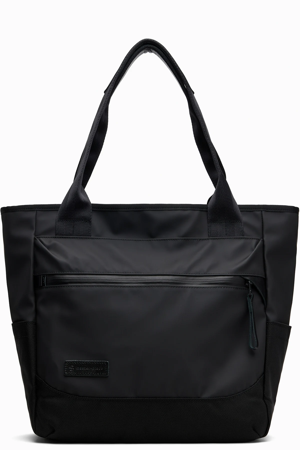 Black Slick Tote