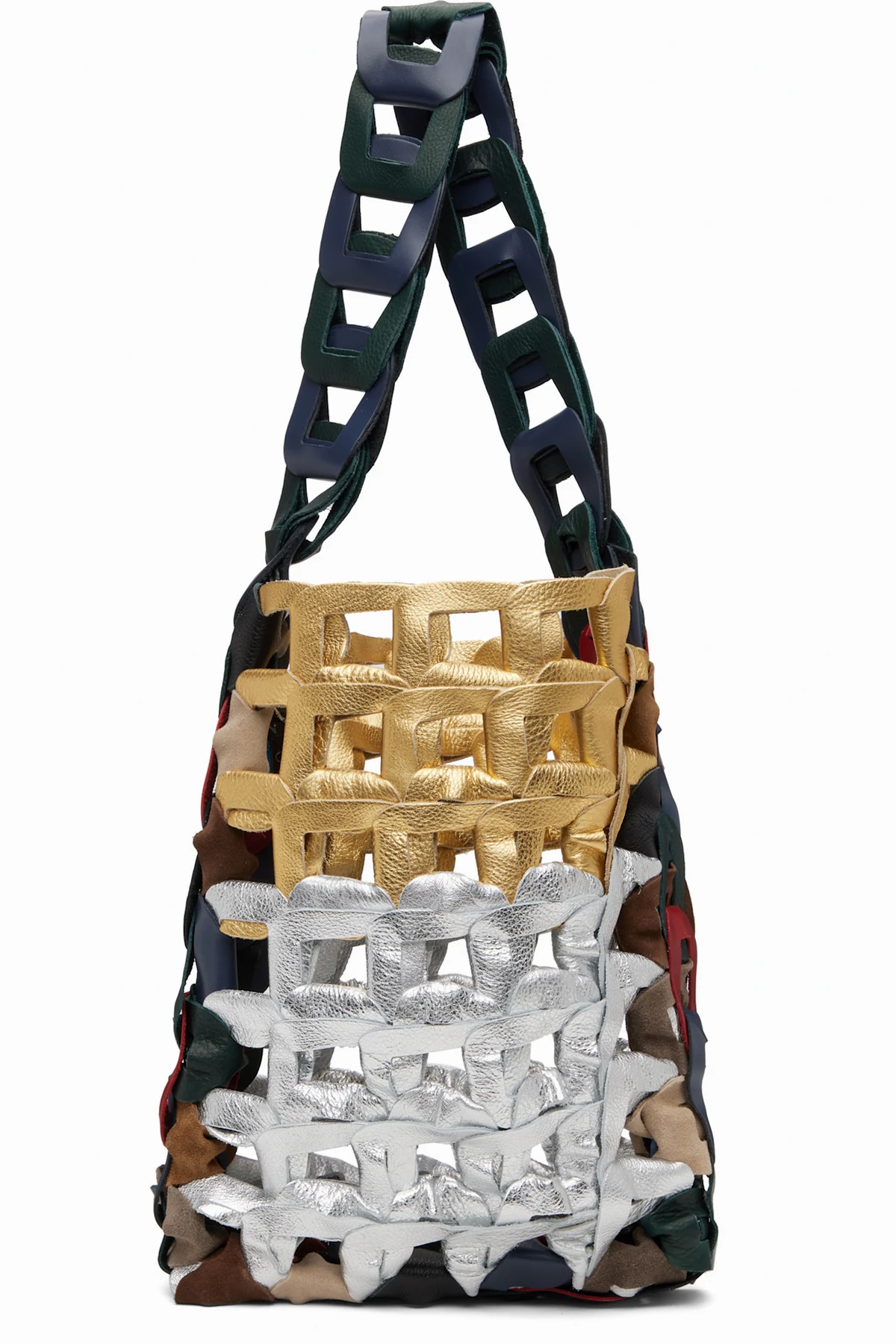 Multicolor Links Medium Tote