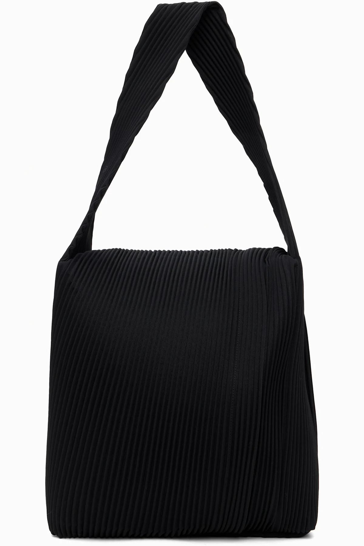 Black Rounded Square Tote
