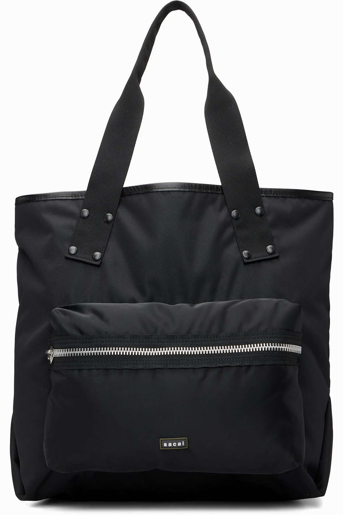 Black Large Pocket Tote