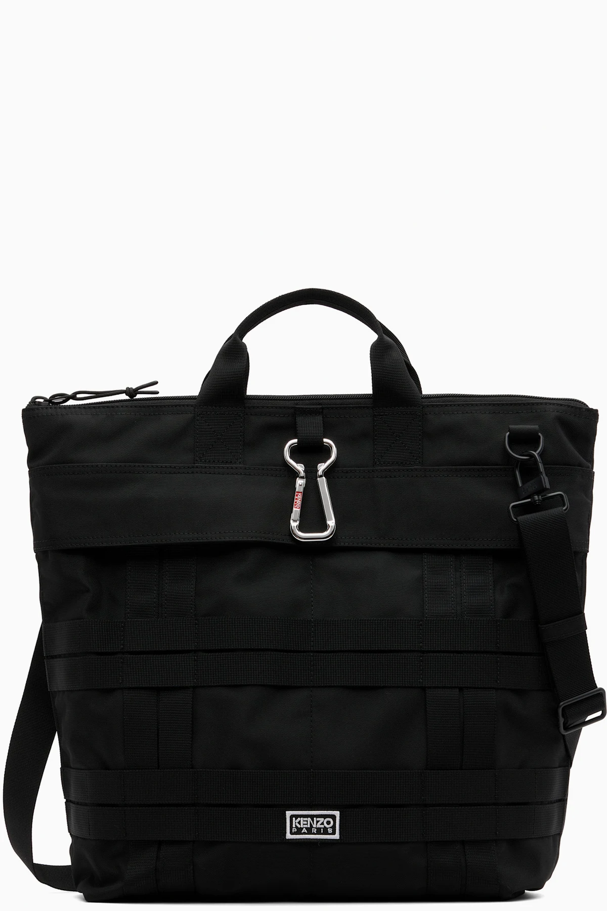 Black Kenzo Paris Canvas Tote