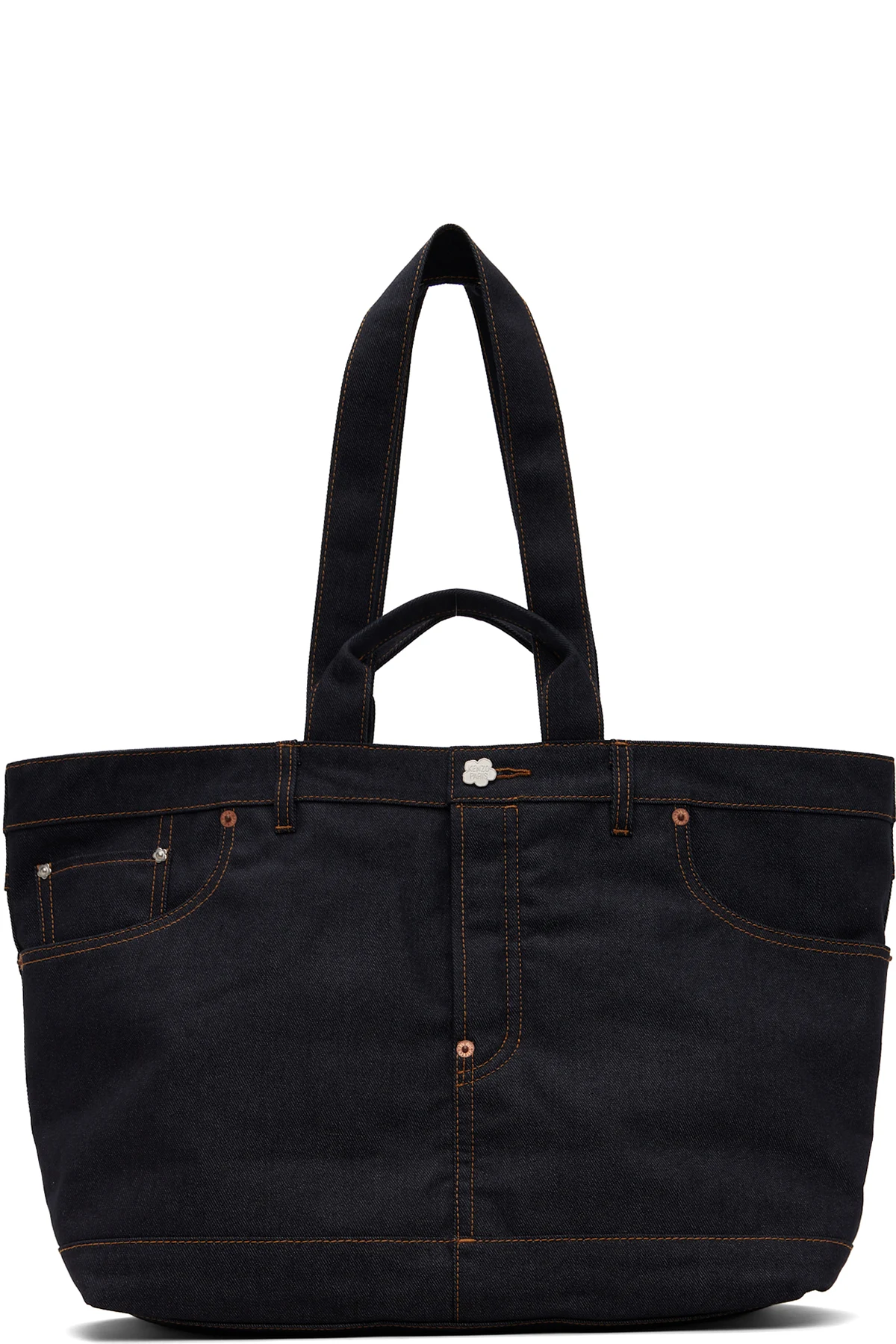 Navy Kenzo Paris 'KENZO Five Pockets' Tote