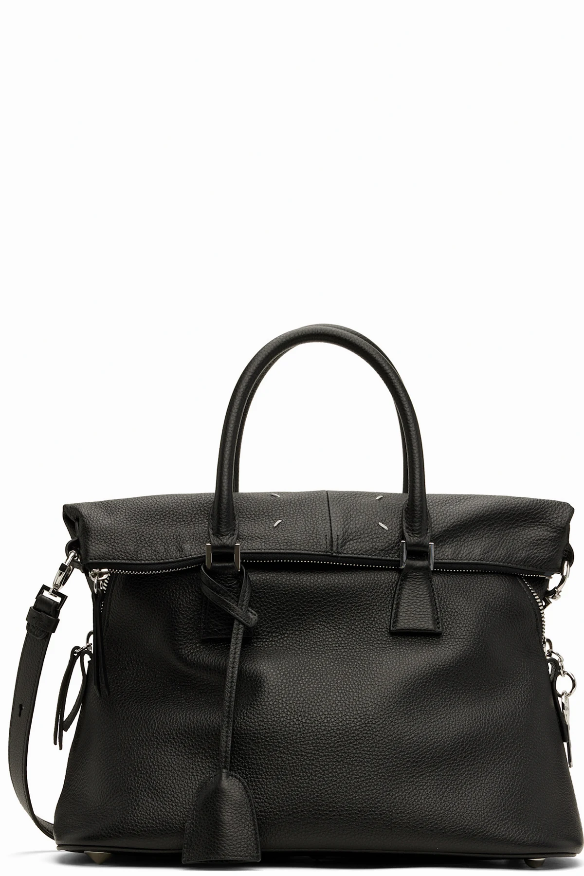 Black 5AC Soft Medium Crossbody Bag