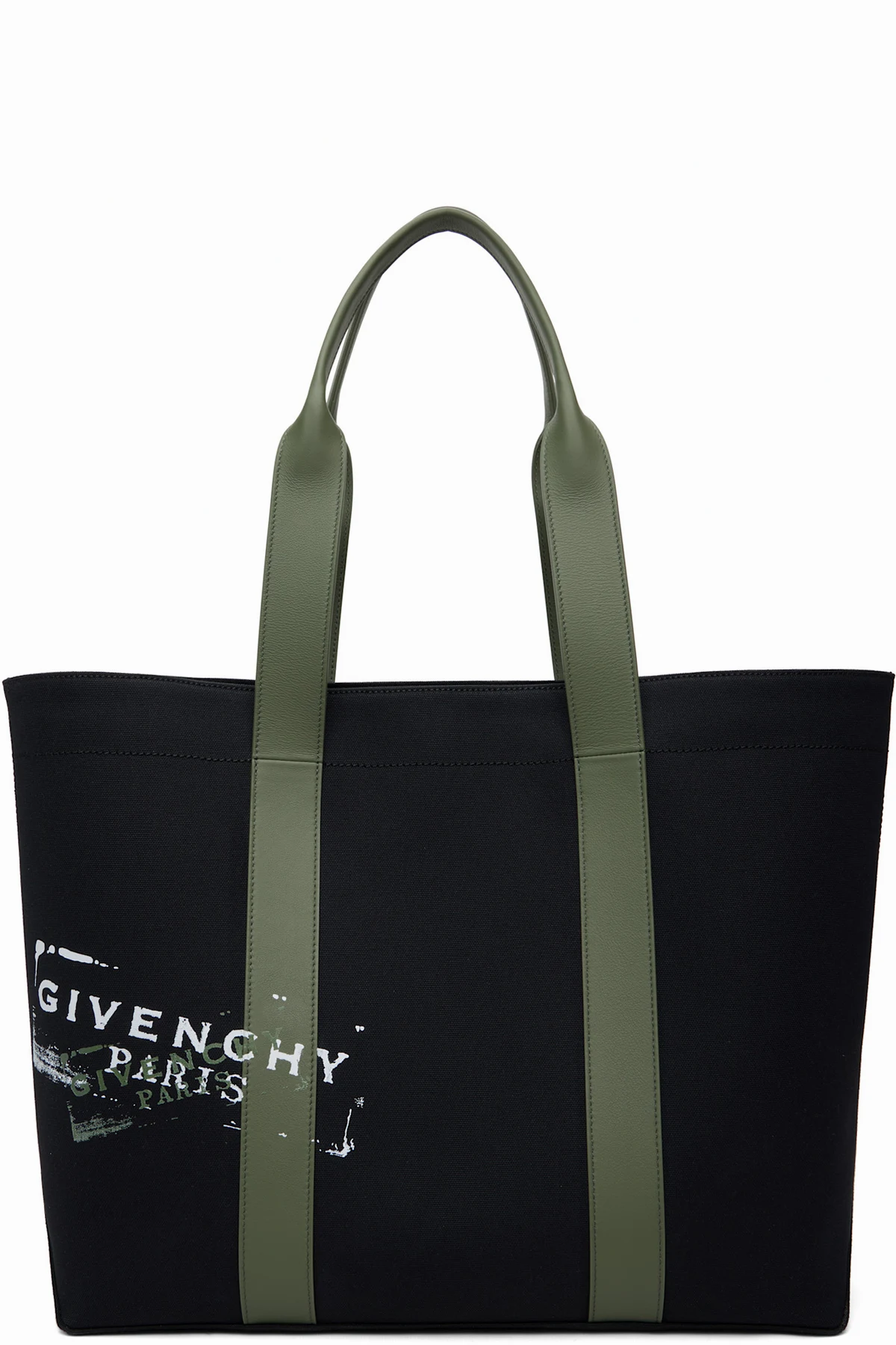 Black Large Canvas Tote