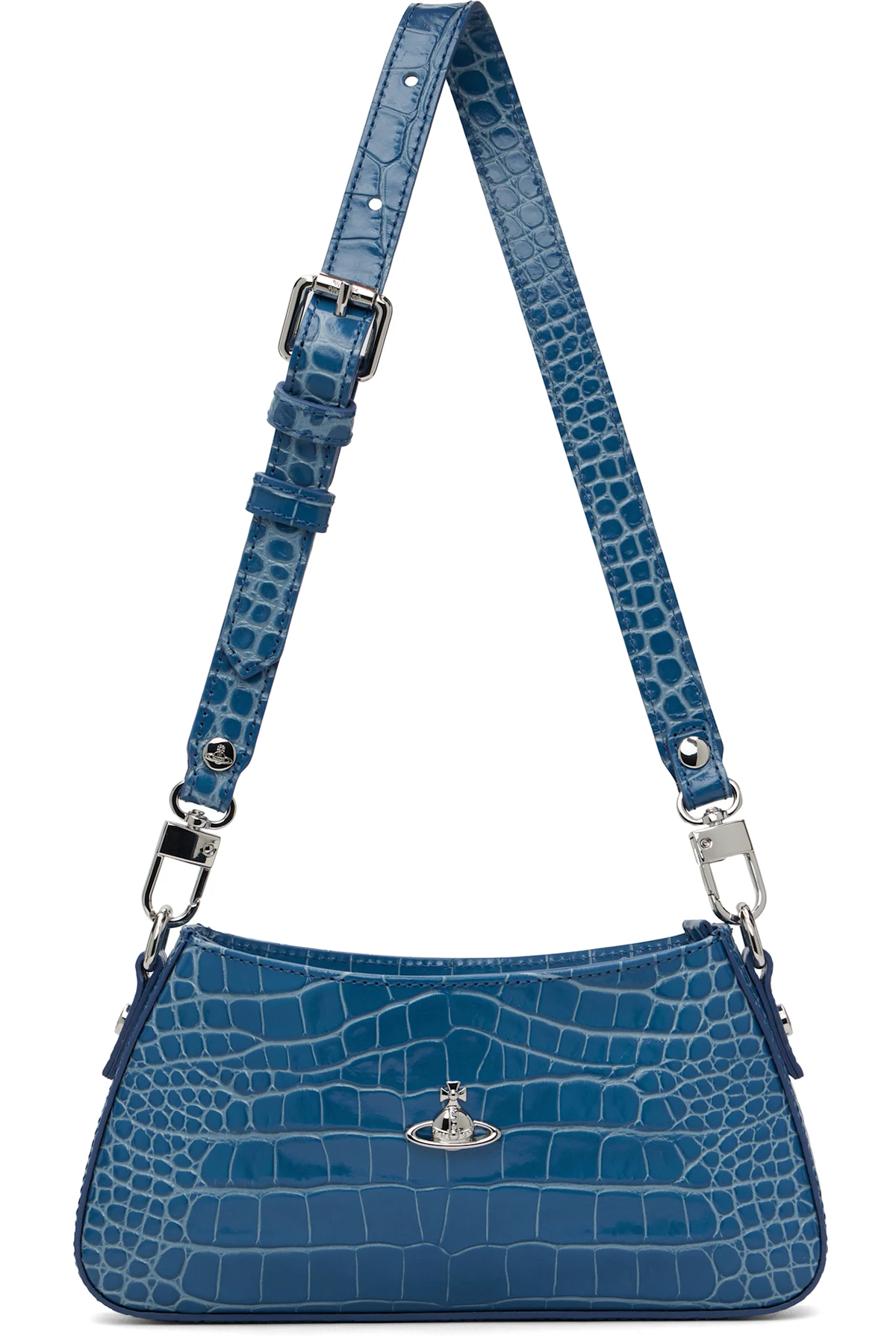 Blue Tasha Shoulder Phone Bag