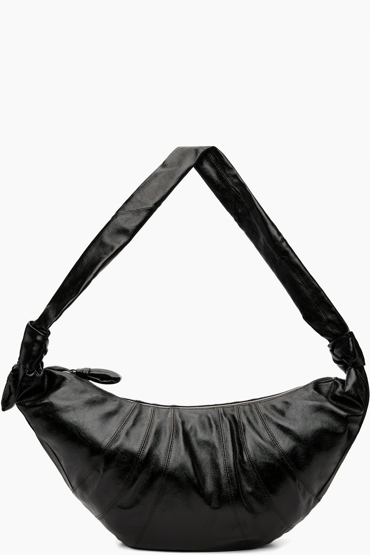 Brown Large Croissant Bag