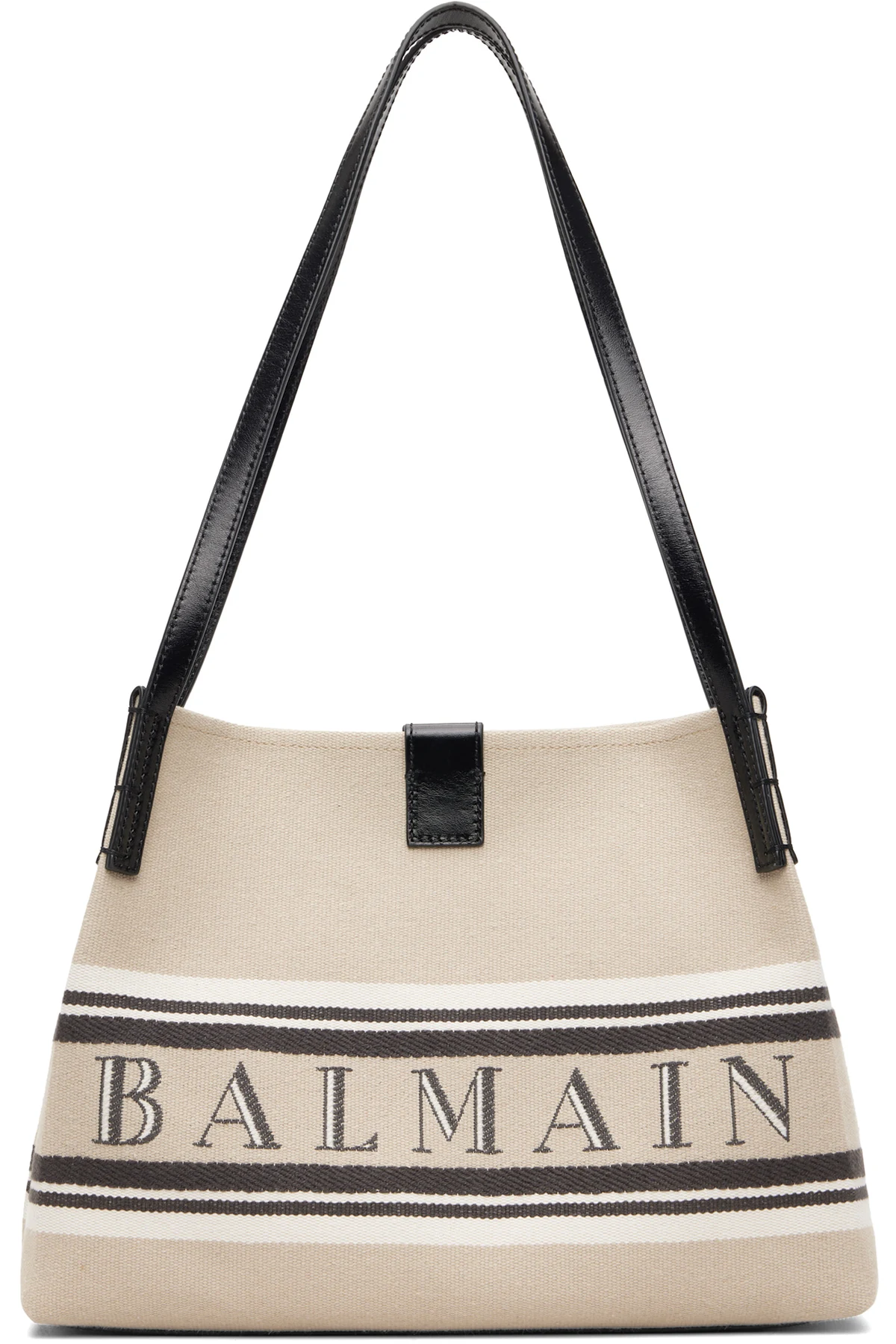 Beige Small Release Shopper Bag