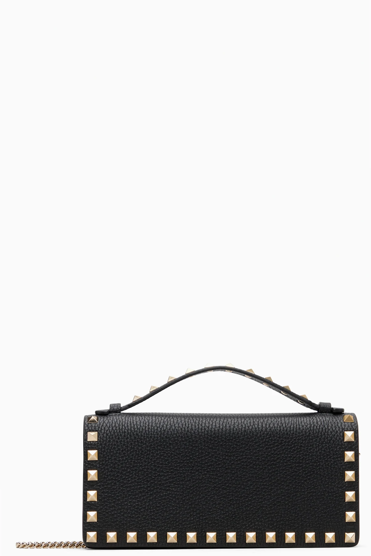 Black Rockstud Wallet Bag