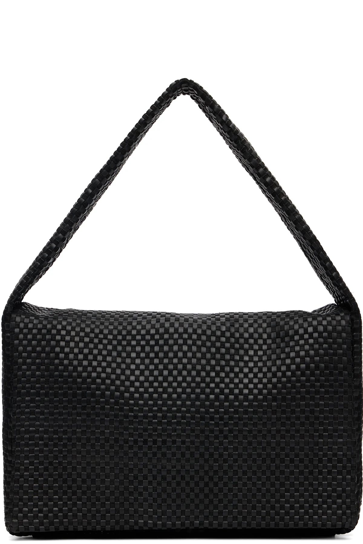 Black Lattice Everyday Satchel