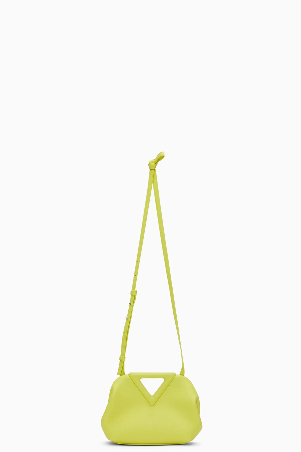 Yellow Small V Clasp Bag