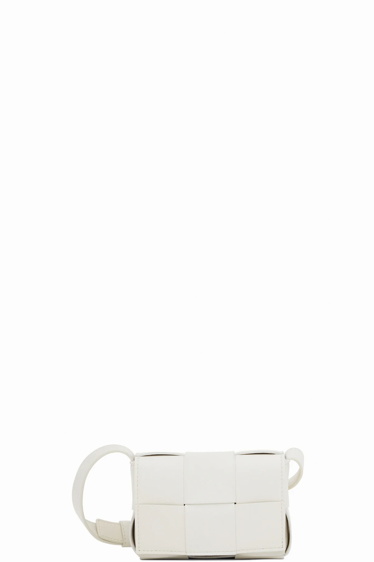 White Cassette Shoulder Bag