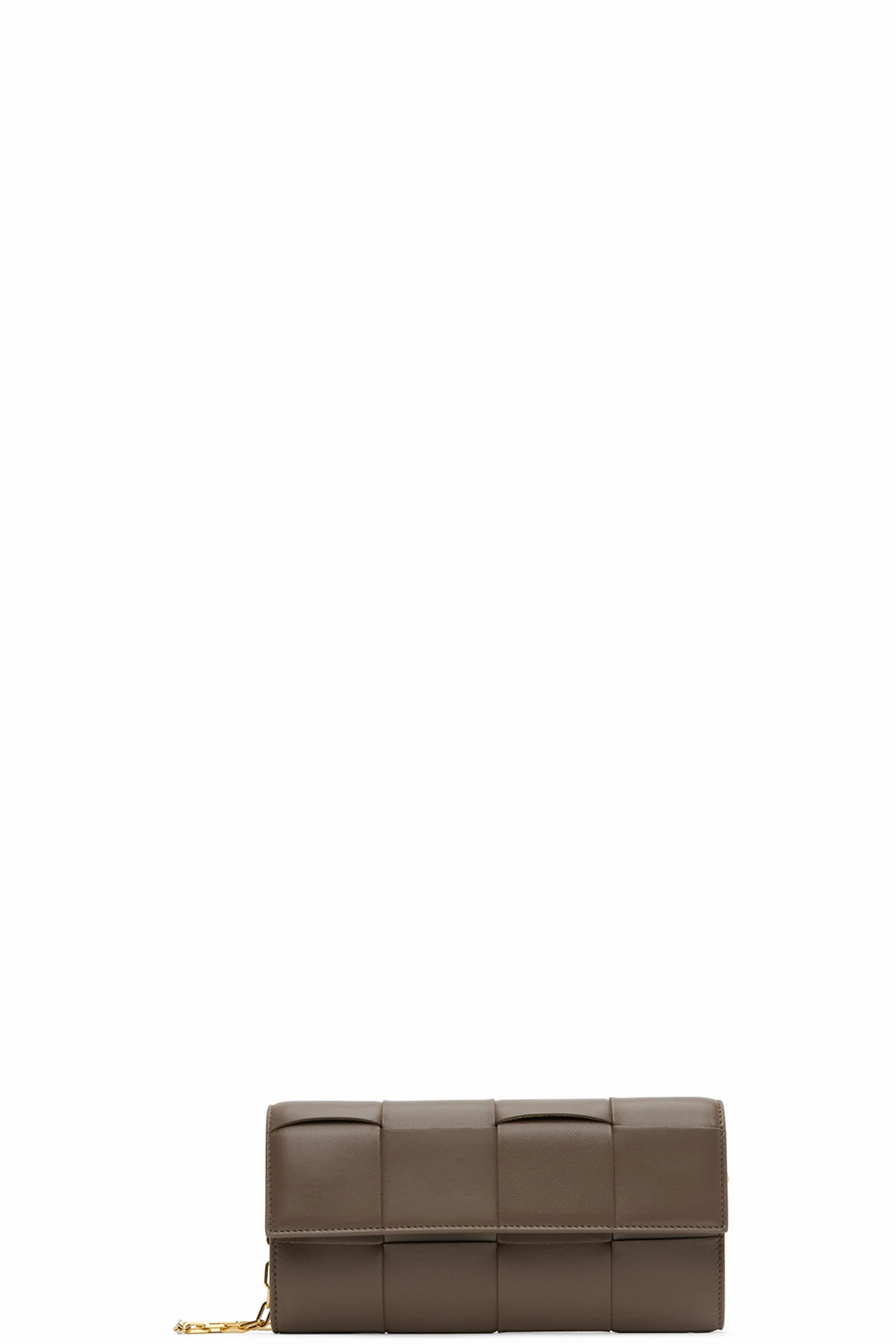 Taupe Foldover Bag