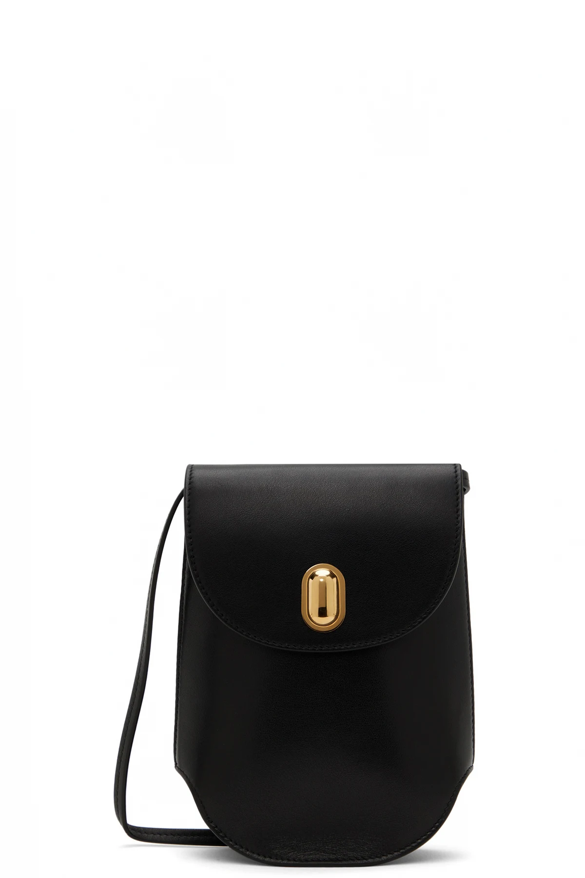 Black Tondo Pouch