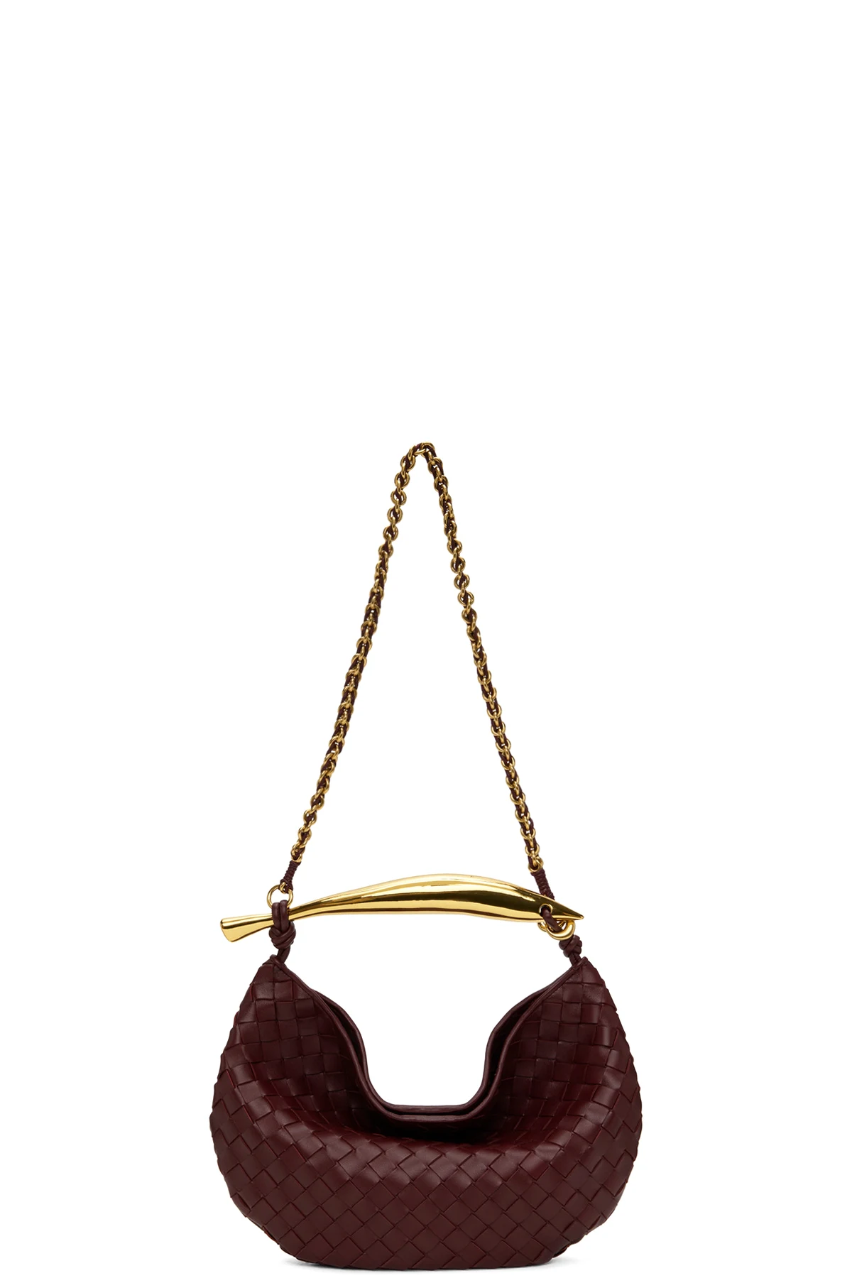 Burgundy Small Sardine Bag