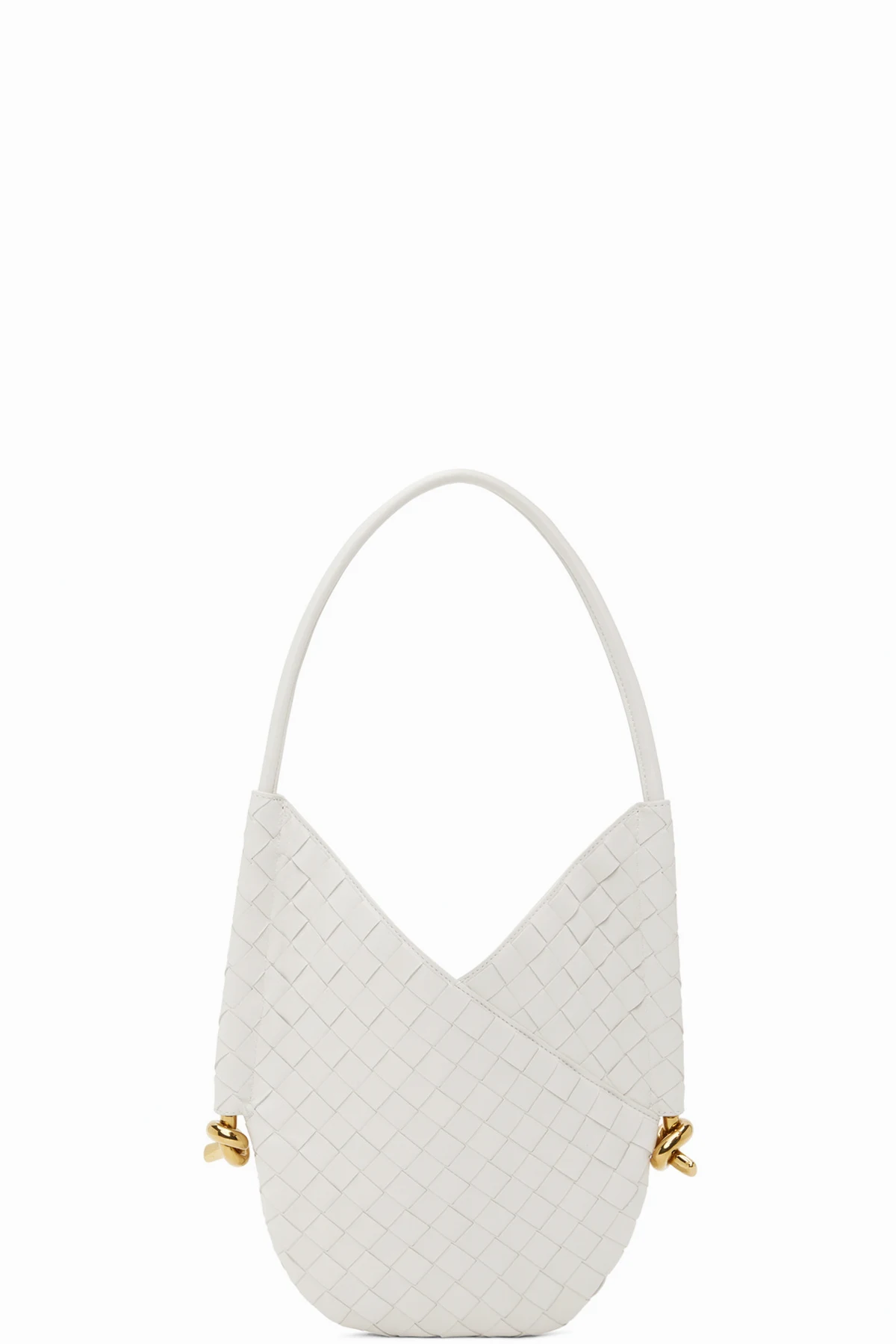 White Small Solstice Shoulder Bag
