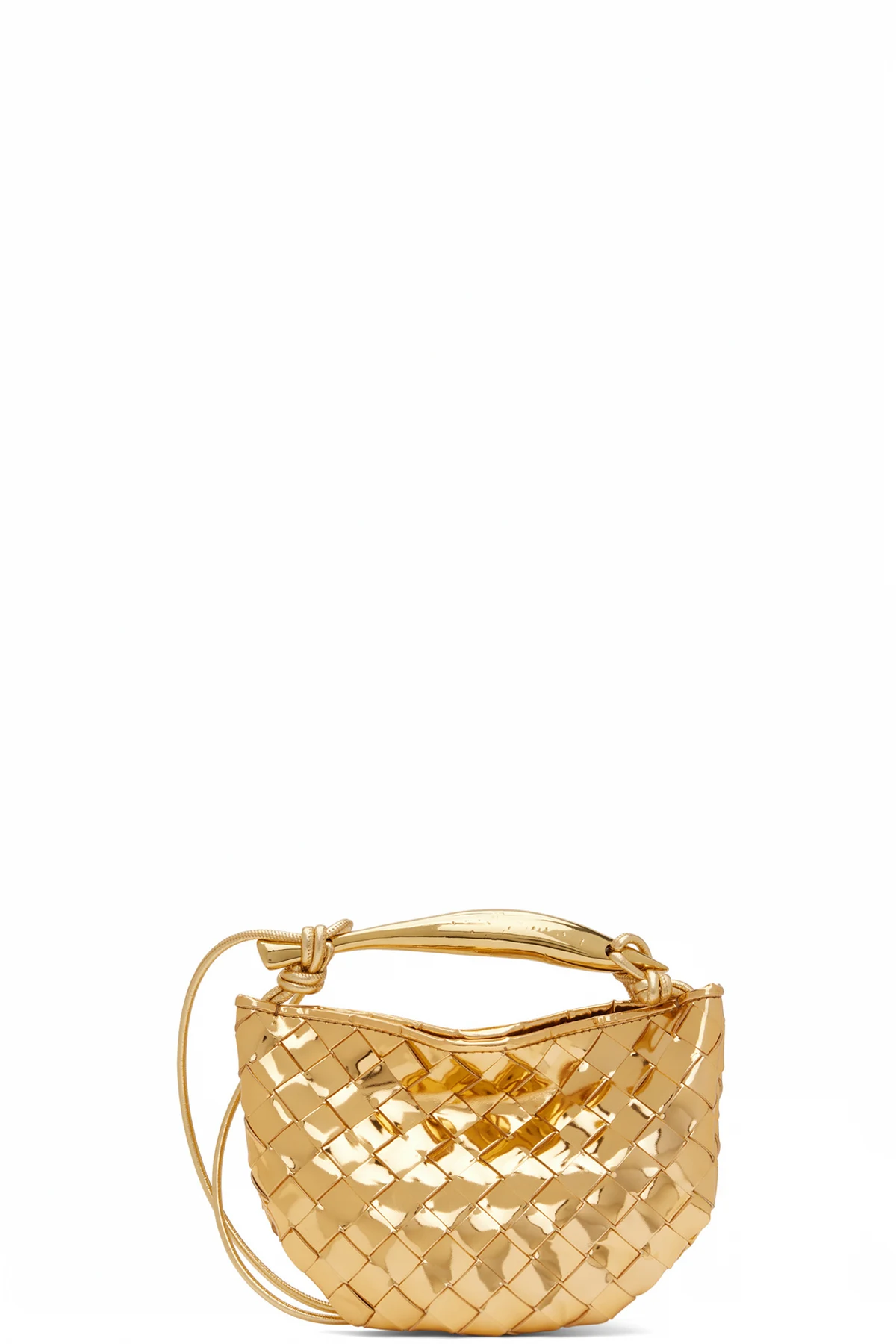 Gold Mini Sardine Bag